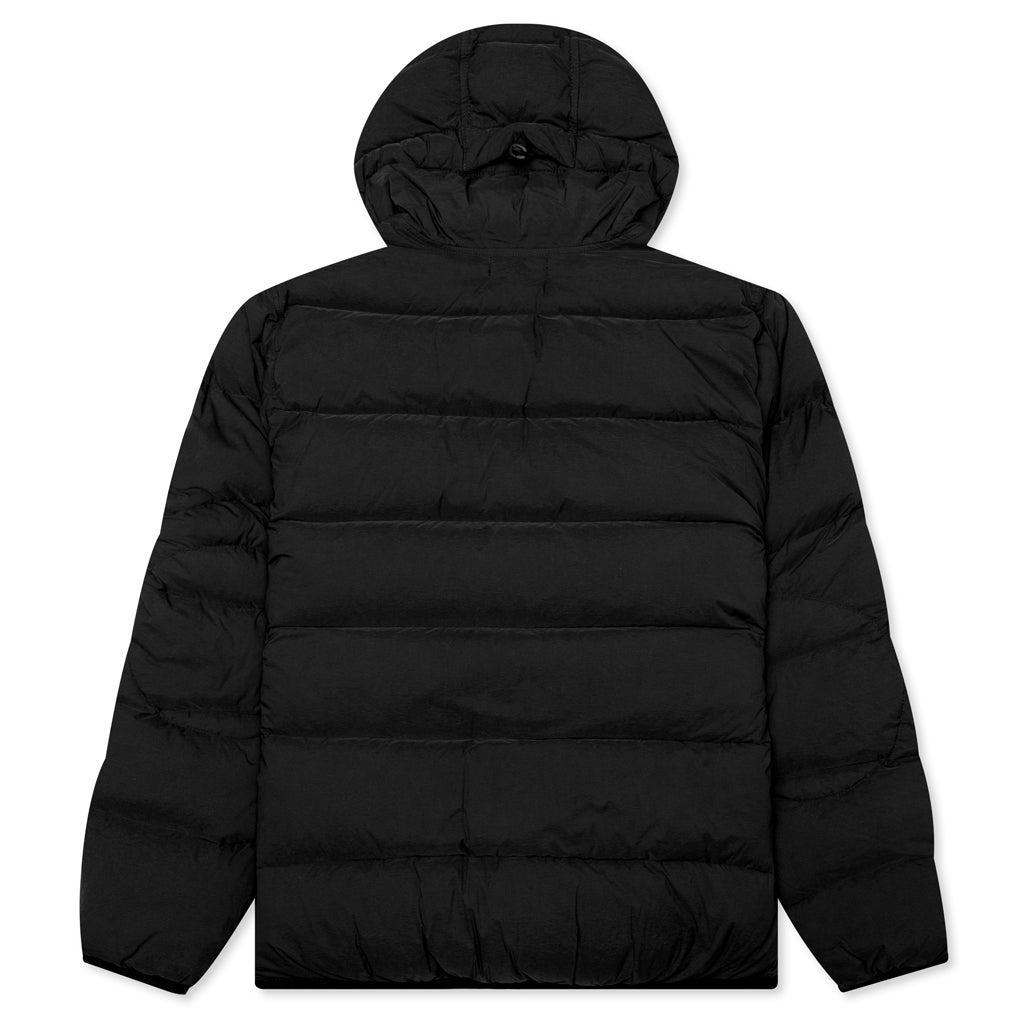 Real Feather Hooded Jacket - Lead Grey Male Product Image