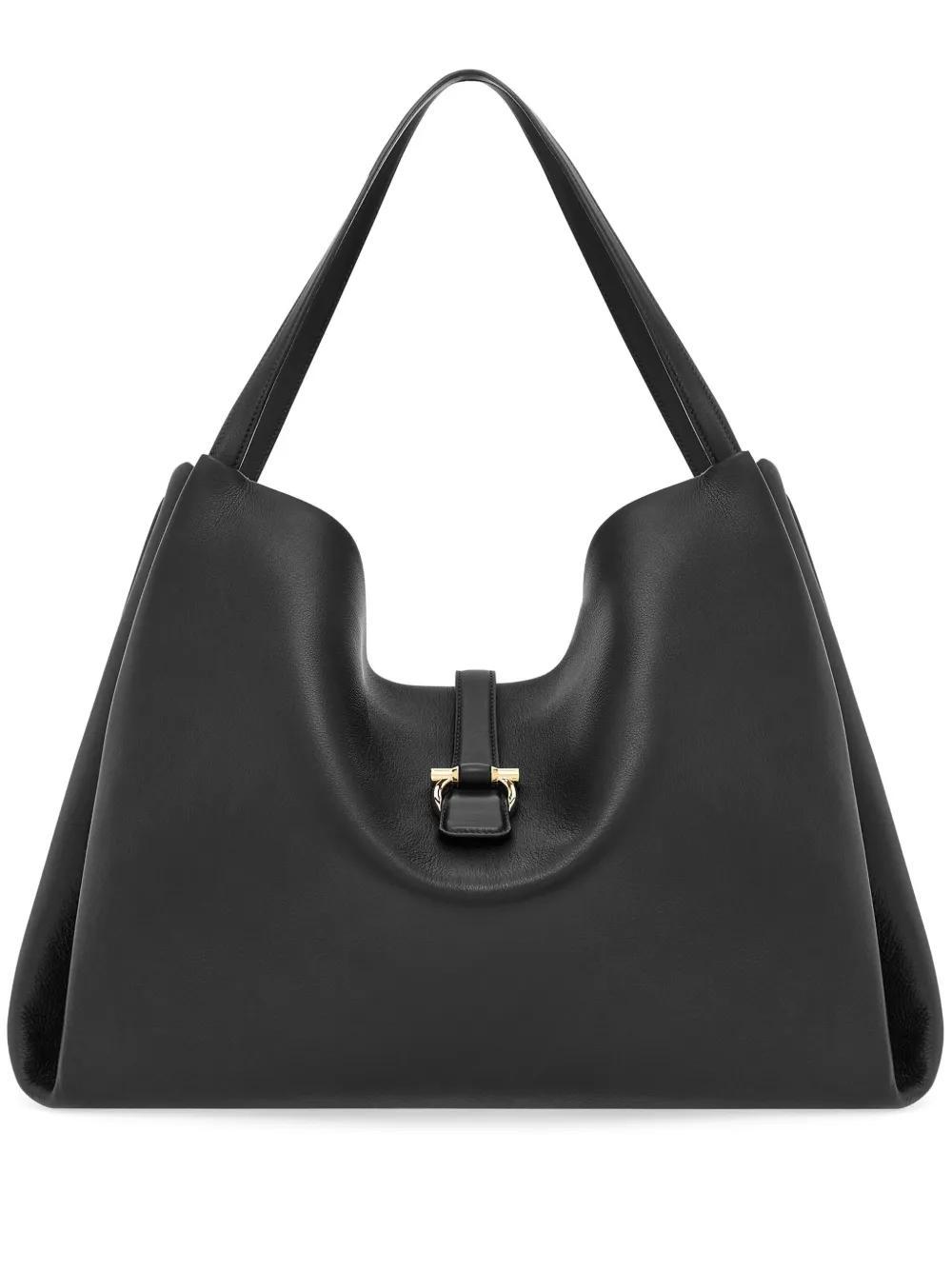 FERRAGAMO Large Tote Bag In Black Product Image