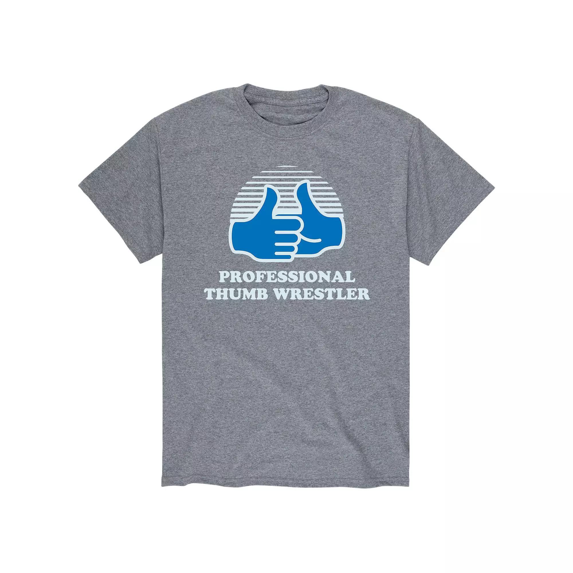 Mens Pro Thumb Wrestler Graphic Tee Product Image