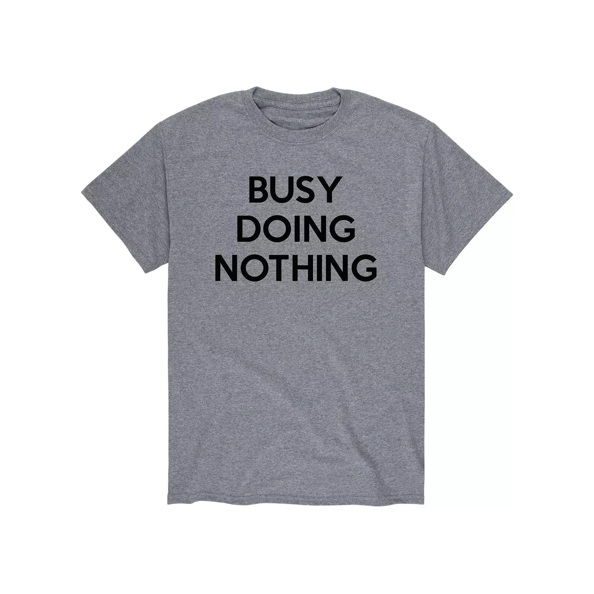 Mens Busy Doing Nothing Tee Product Image