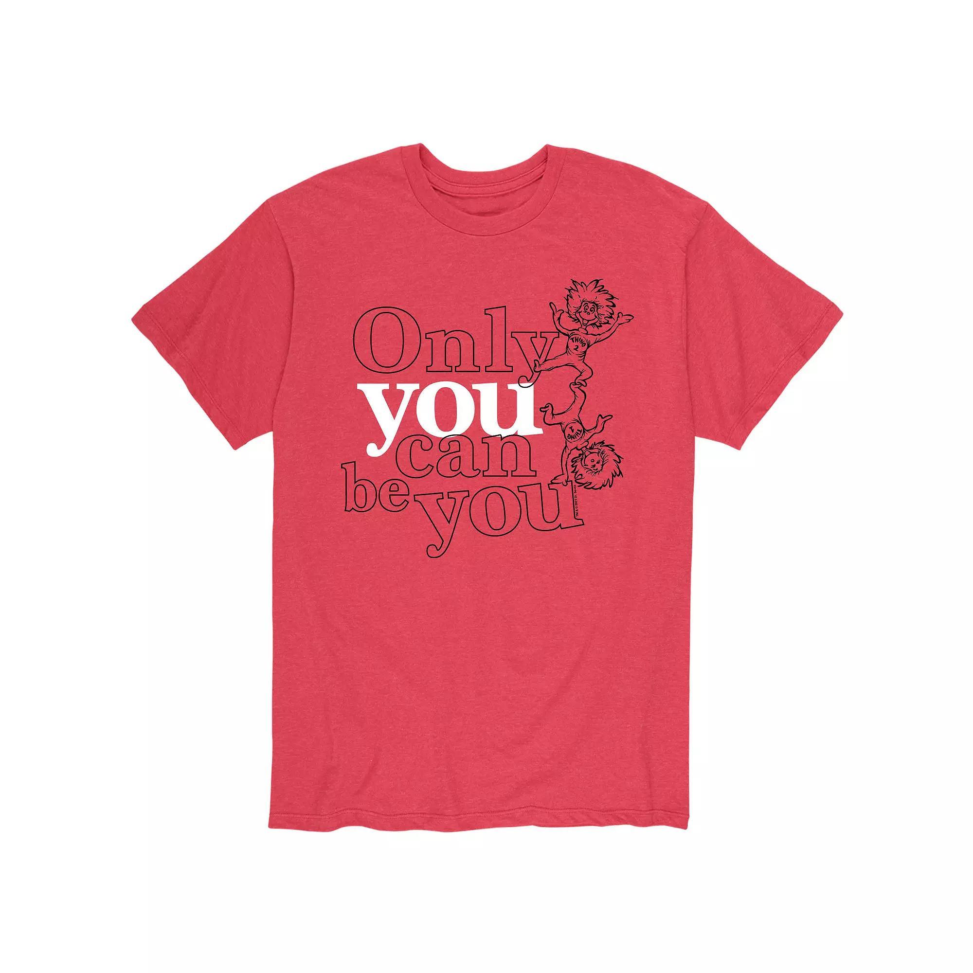Mens Dr. Seuss Only You Can Be You Tee Product Image