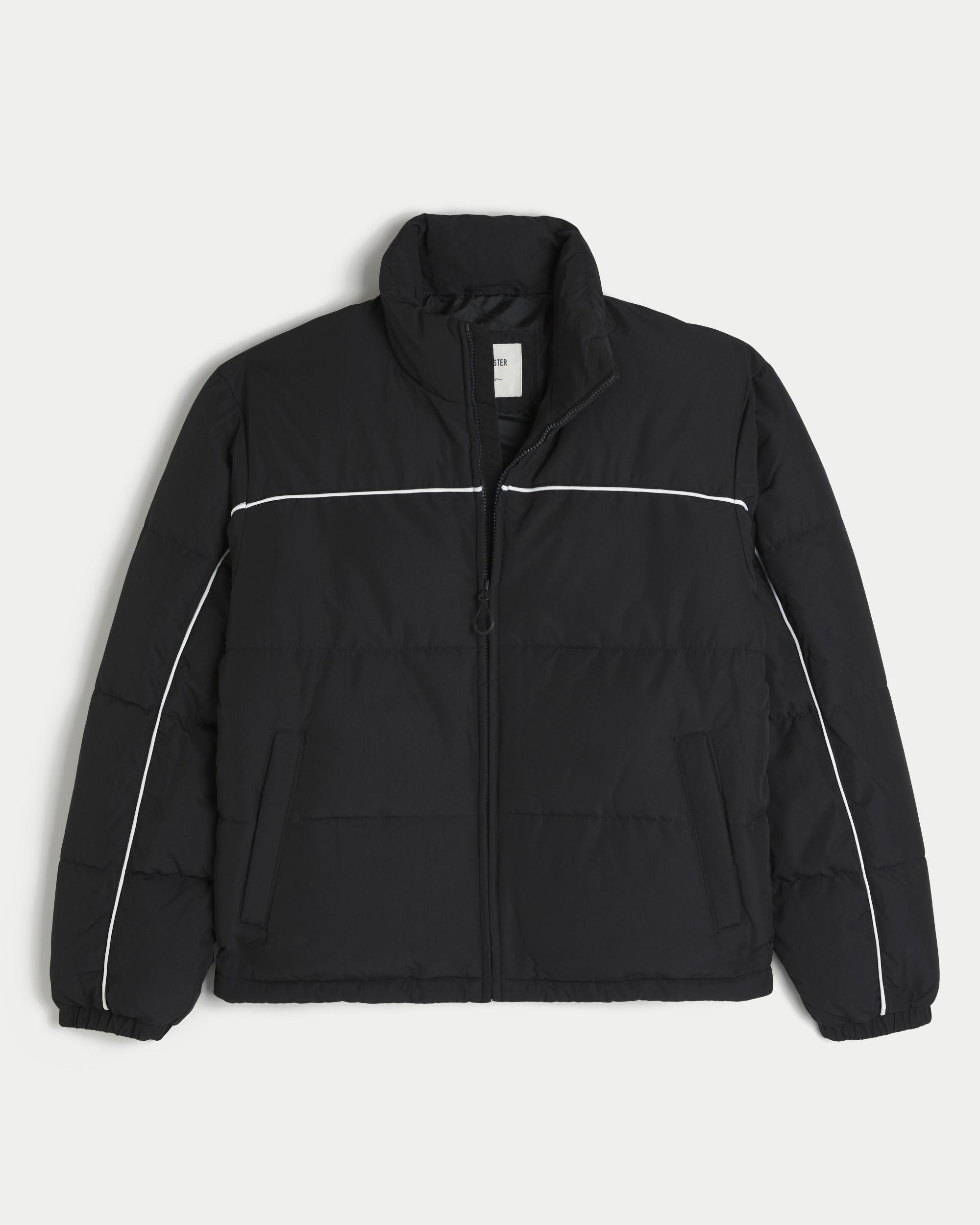 Mock-Neck Puffer Jacket Product Image