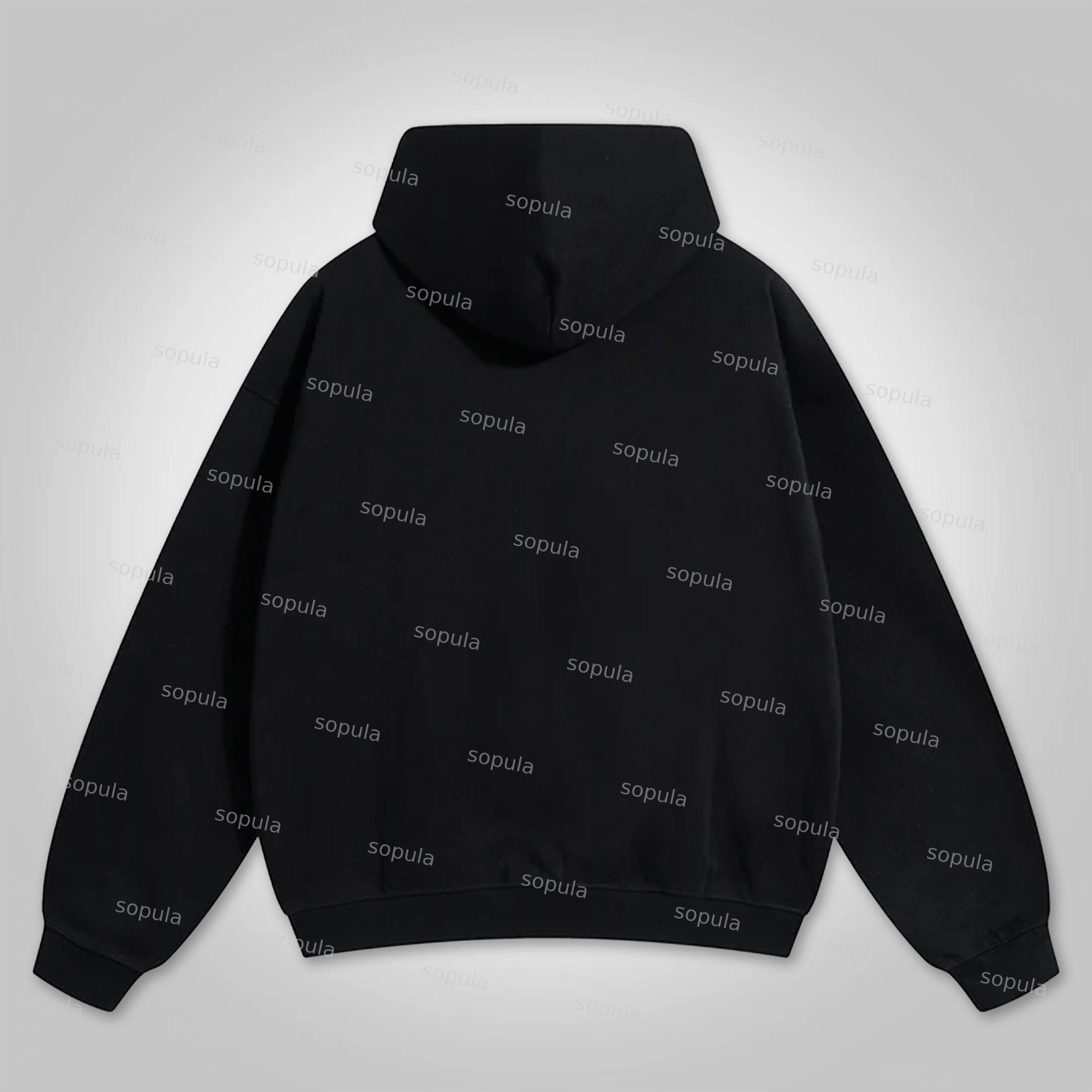 Sopula Vintage No.23 Graphic Print Zip Up Hoodie Product Image