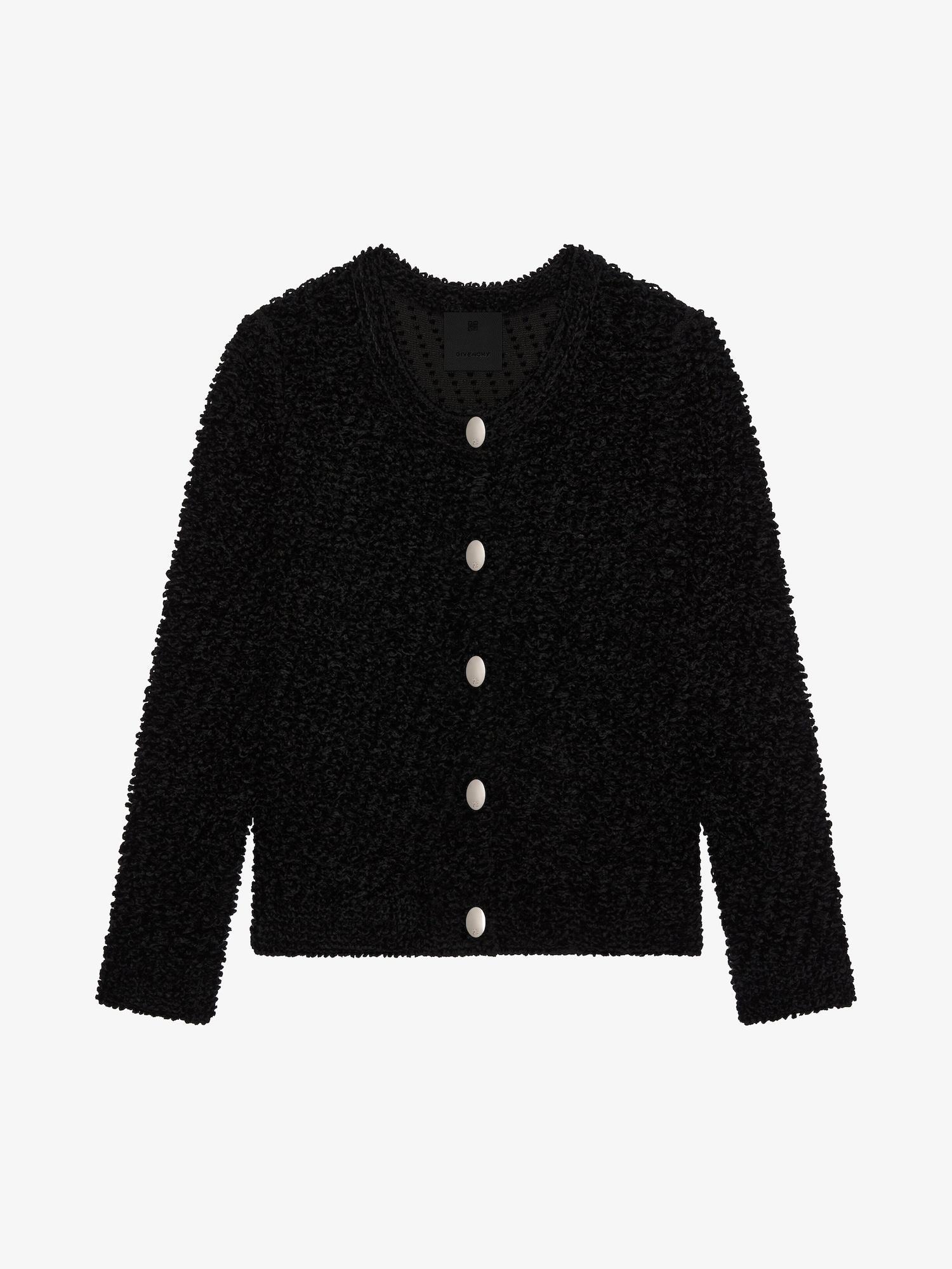 Cardigan in chenille Product Image