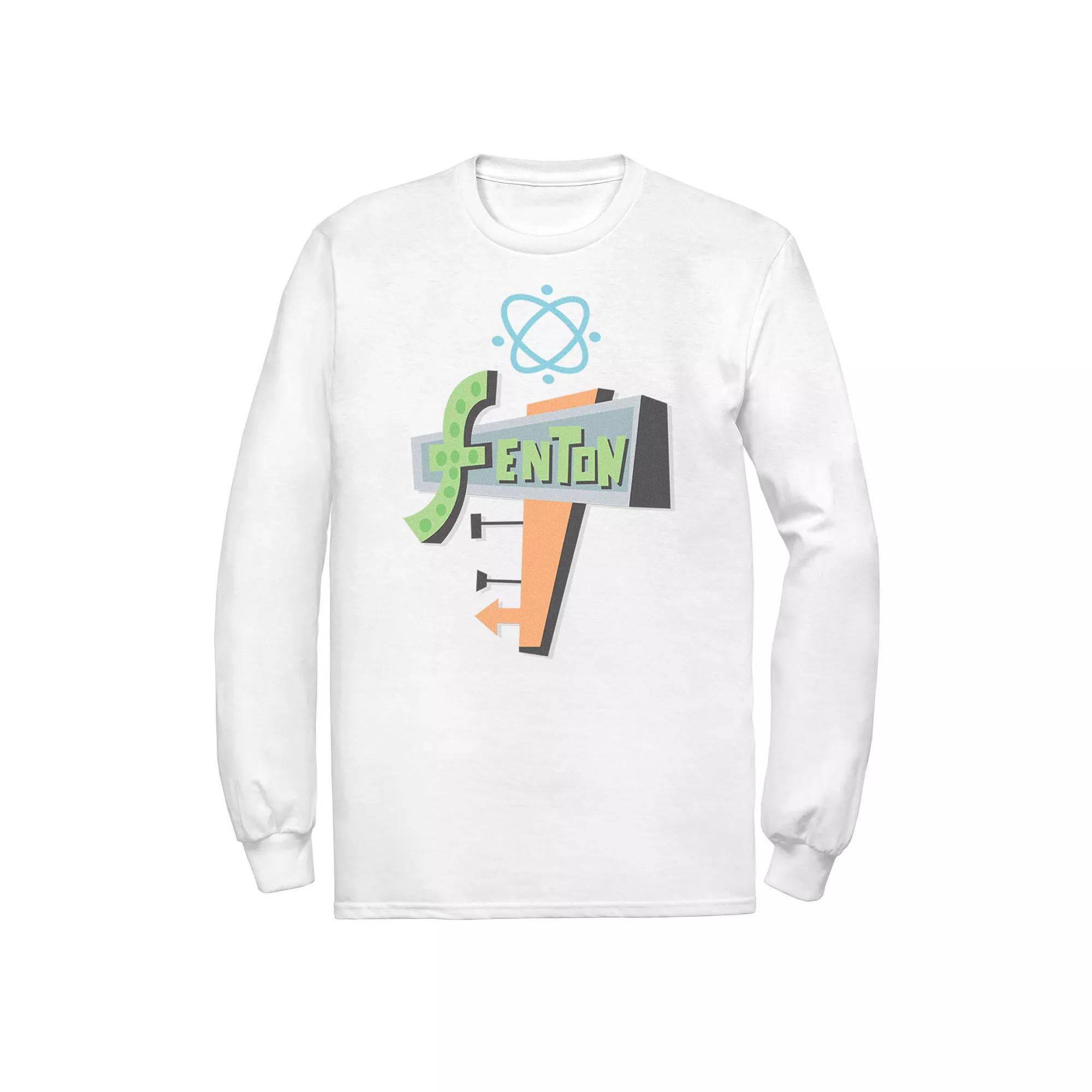 Mens Nickelodeon Danny Phantom Fenton Science Logo Tee, Men's, Size: Small, White Product Image