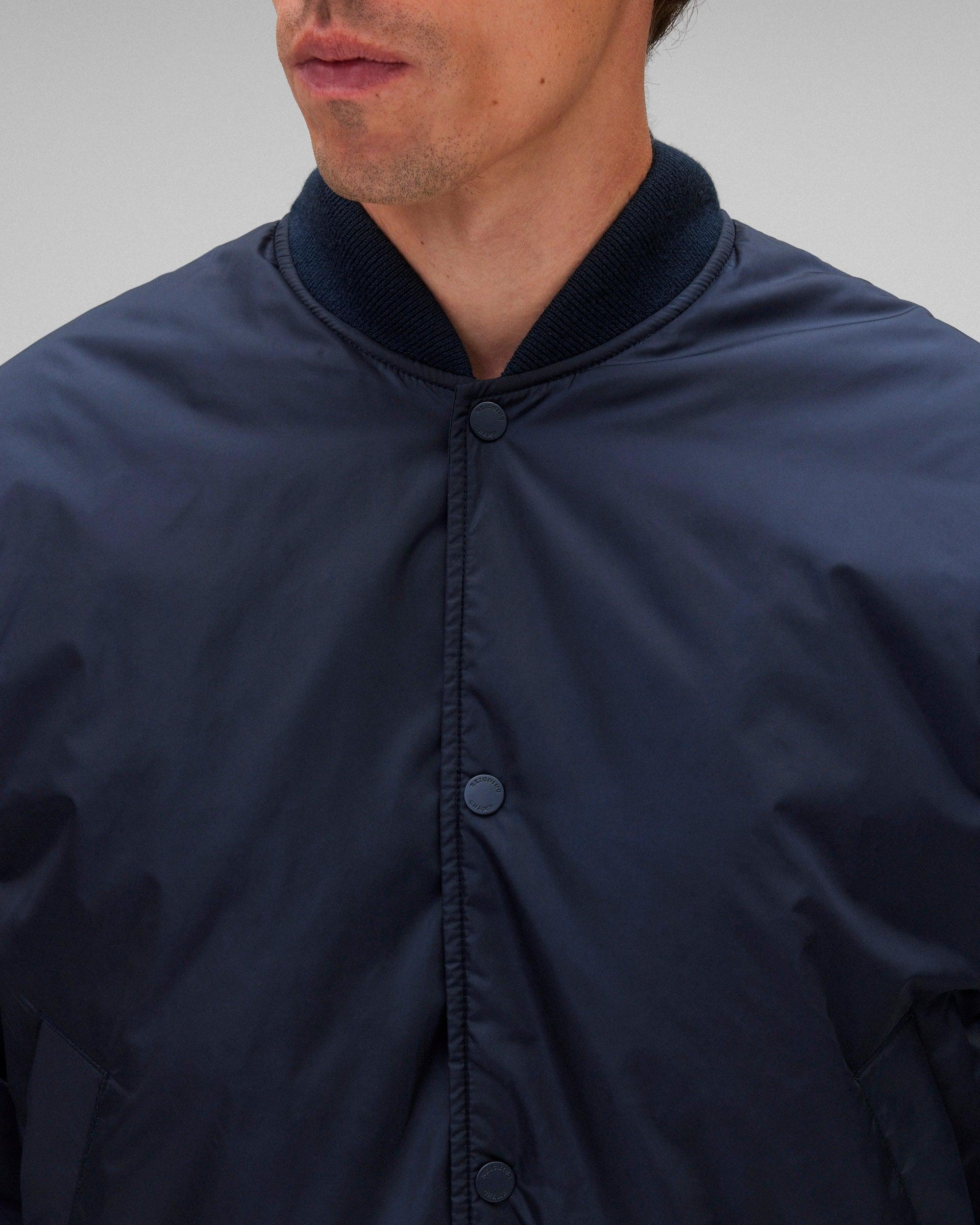 Econyl Satin Nylon Stadium Jacket Male Product Image