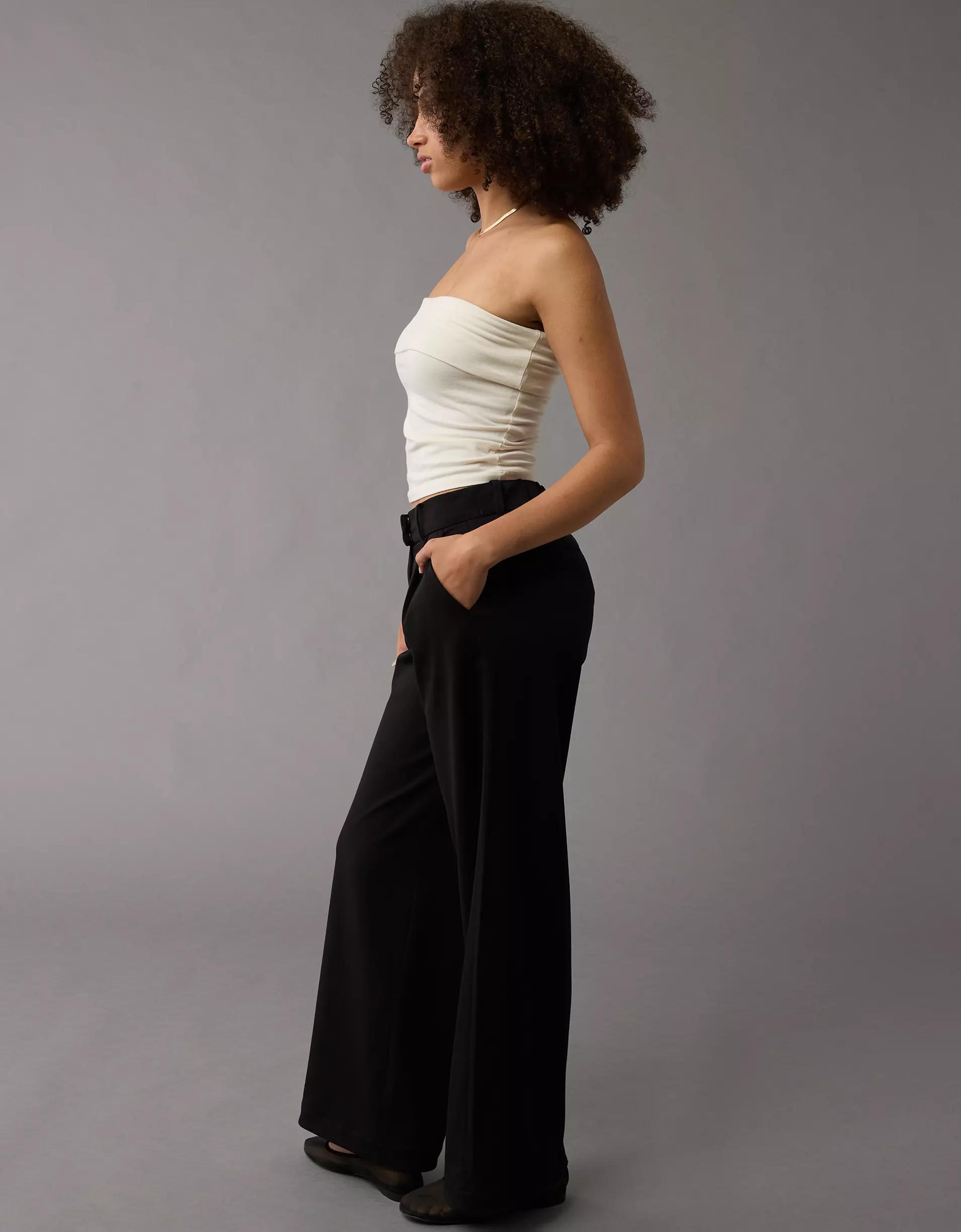 AE Curvy High-Waisted Poppy Trouser Product Image