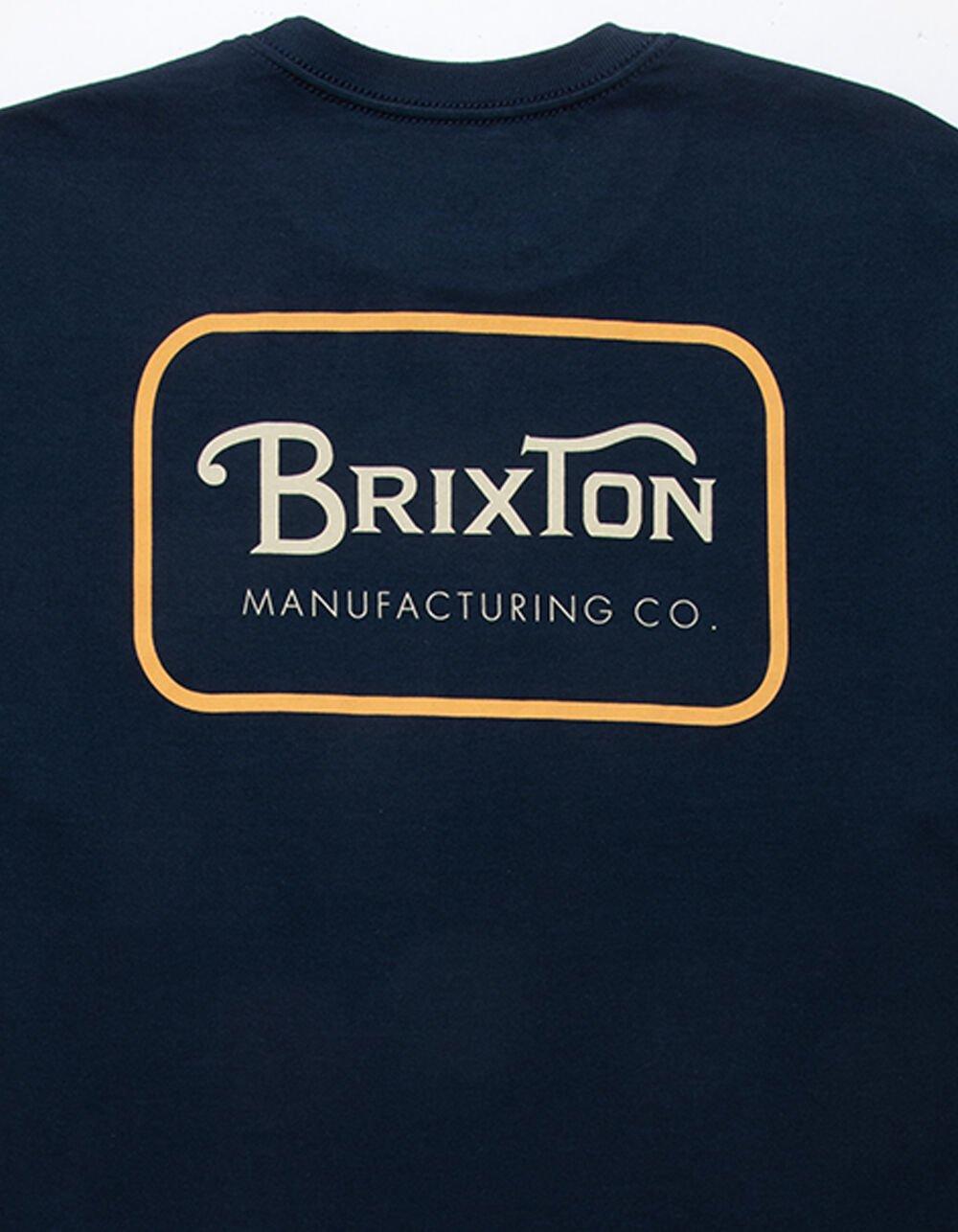 BRIXTON Grade Mens Tee - NAVY Product Image