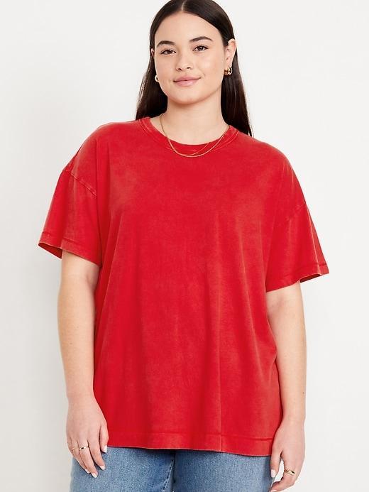 Oversized EveryWear Tunic T-Shirt Product Image