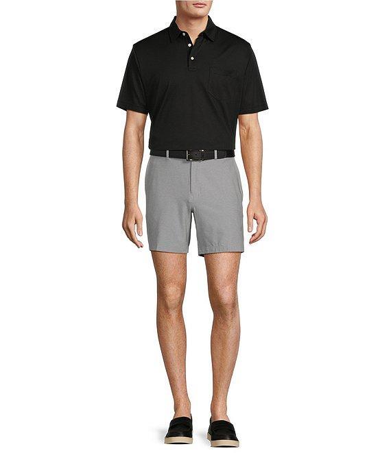 Roundtree & Yorke 7#double; Flat Front Performance Shorts Product Image