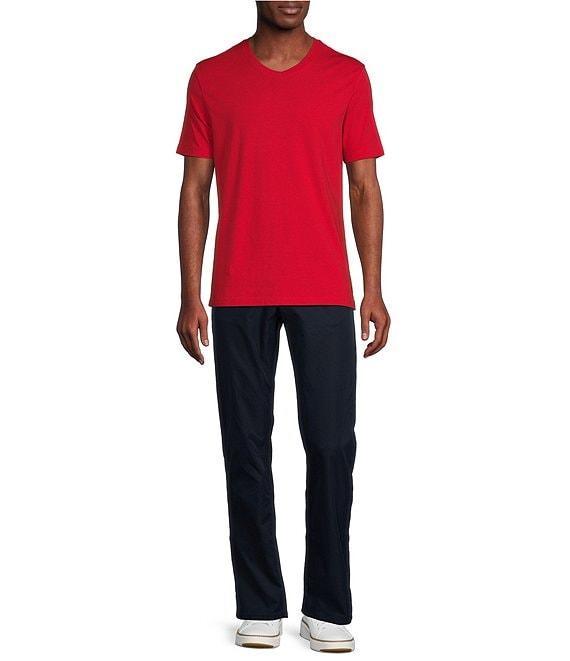 Cremieux Blue Label Jersey Knit Short Sleeve V-Neck T-Shirt Product Image