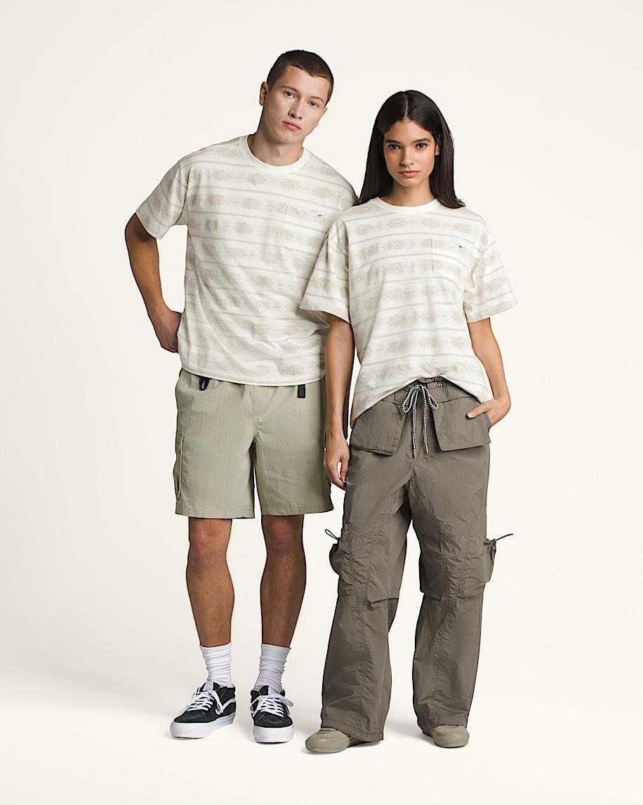 Premium Shorebreak Short Sleeve Shirt in Marshmallow White| Vans US Product Image