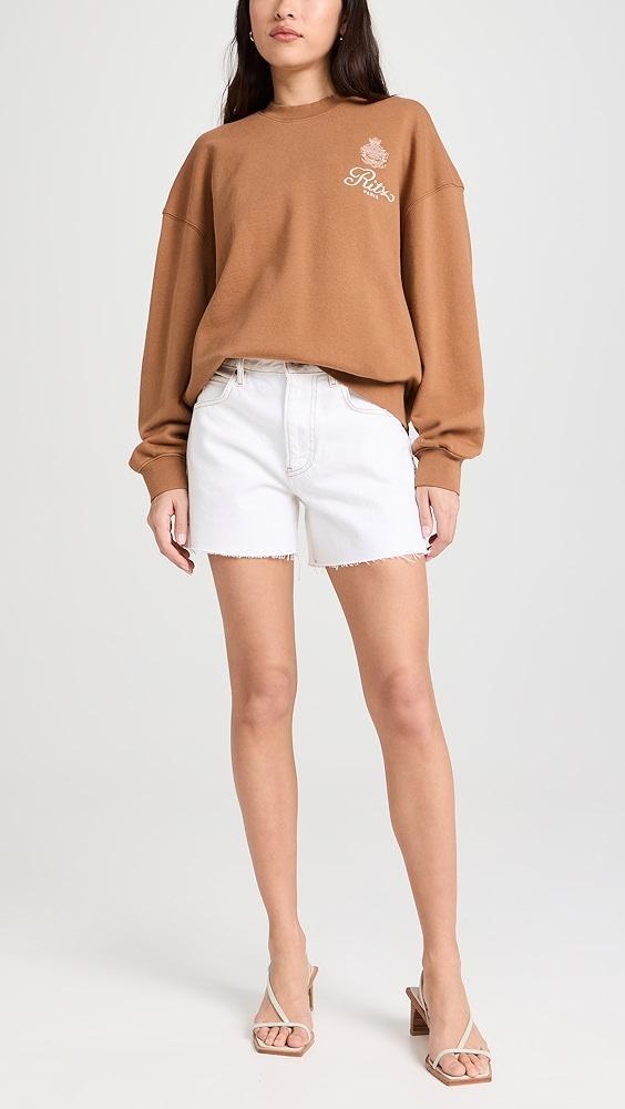 FRAME Le Super High Raw Fray Shorts | Shopbop Product Image
