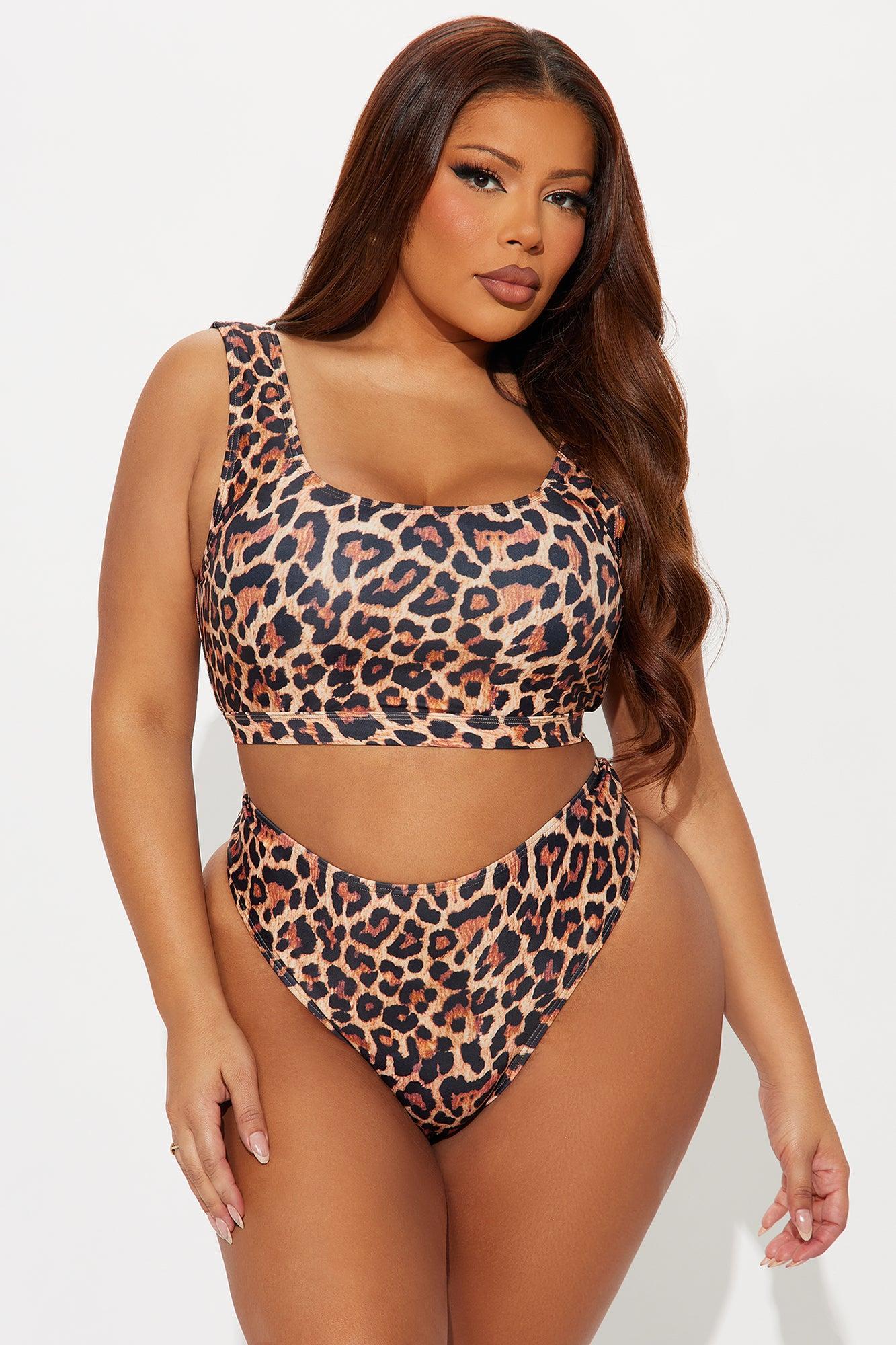 Beach House Swim 2 Piece Bikini - Leopard Product Image