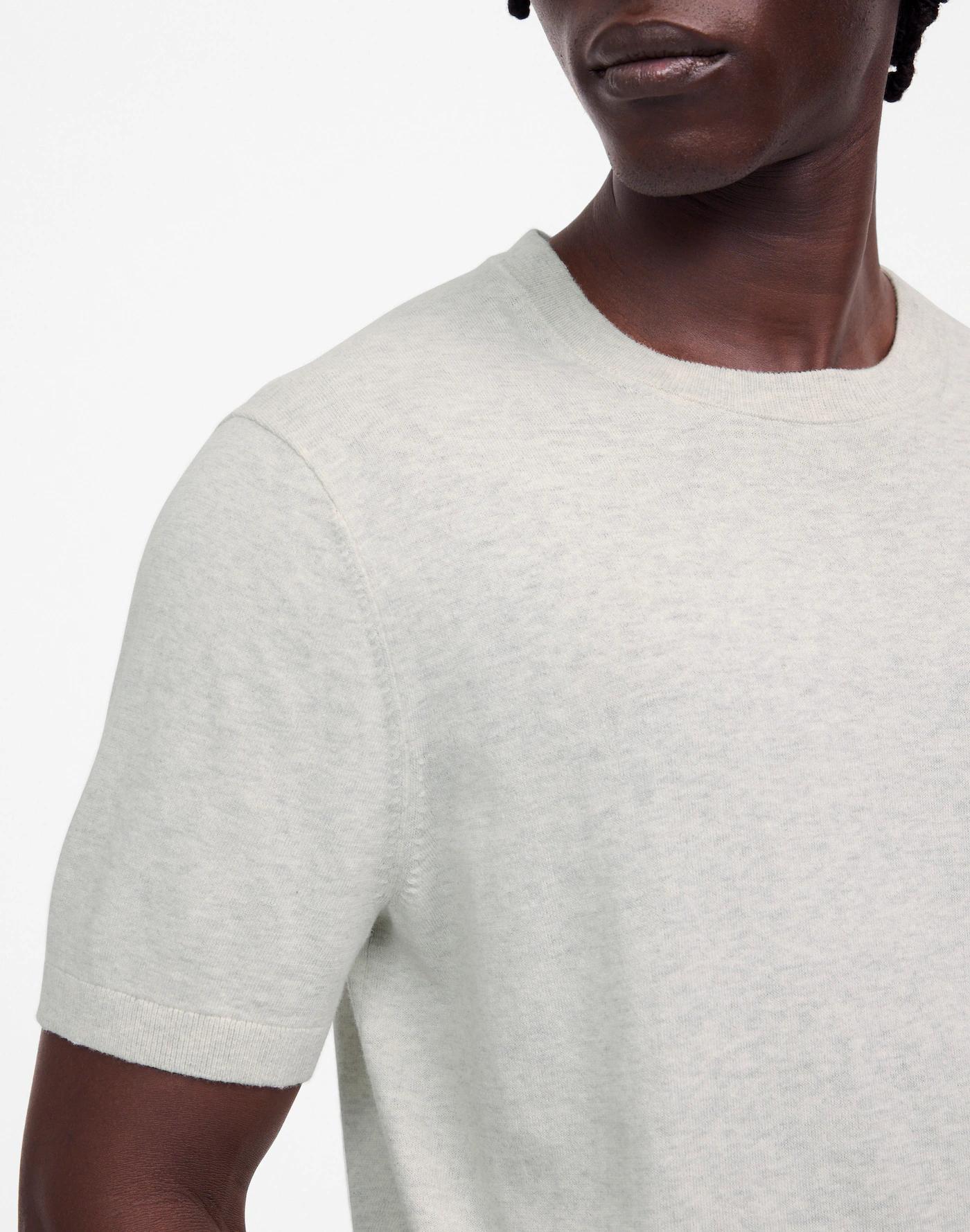 Cotton Crewneck Sweater Tee Product Image