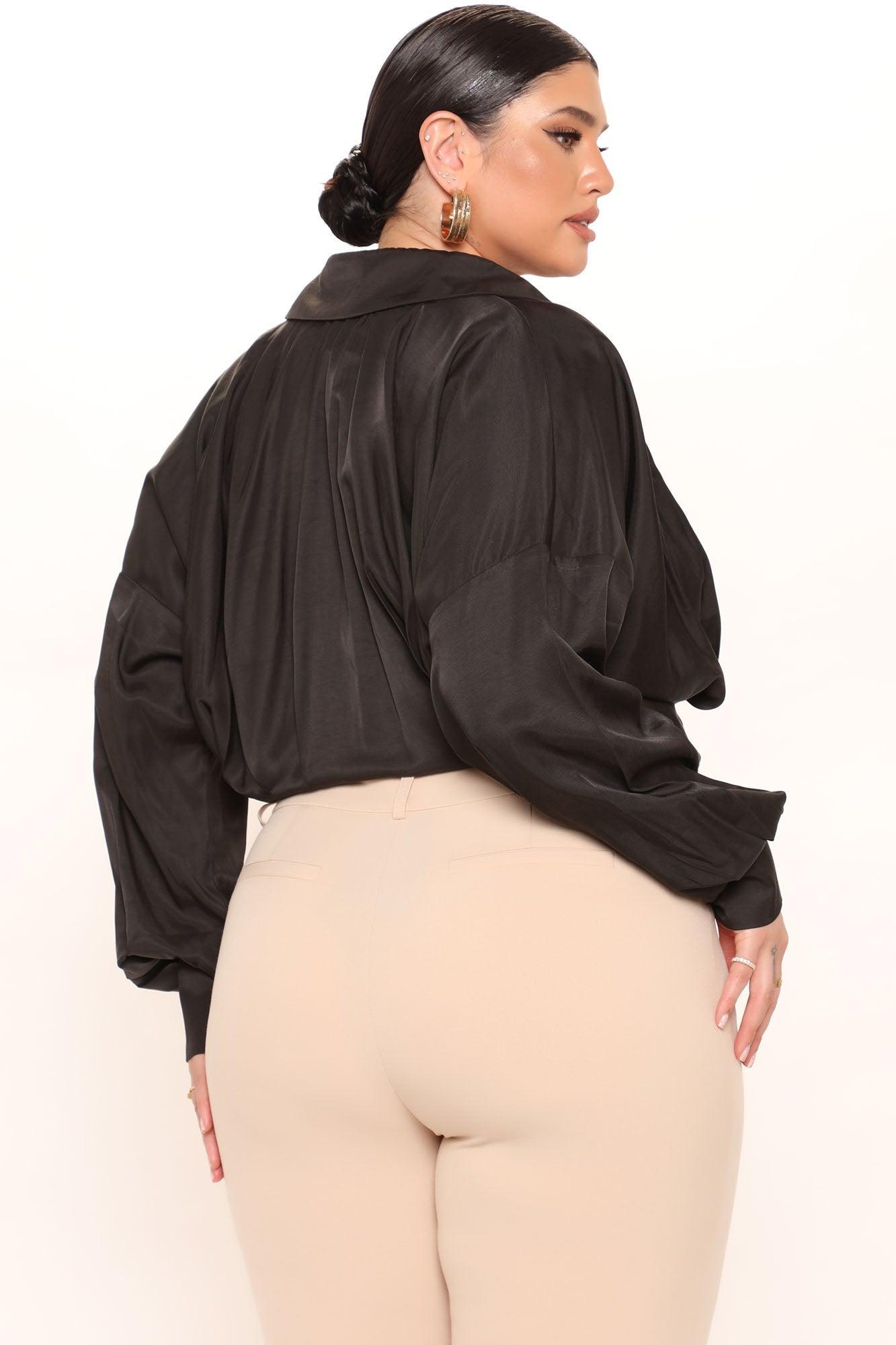 She Means Business Bodysuit - Black Product Image
