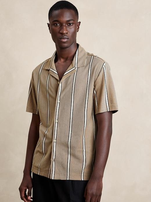 Luxury-Touch Pique Resort Shirt Product Image