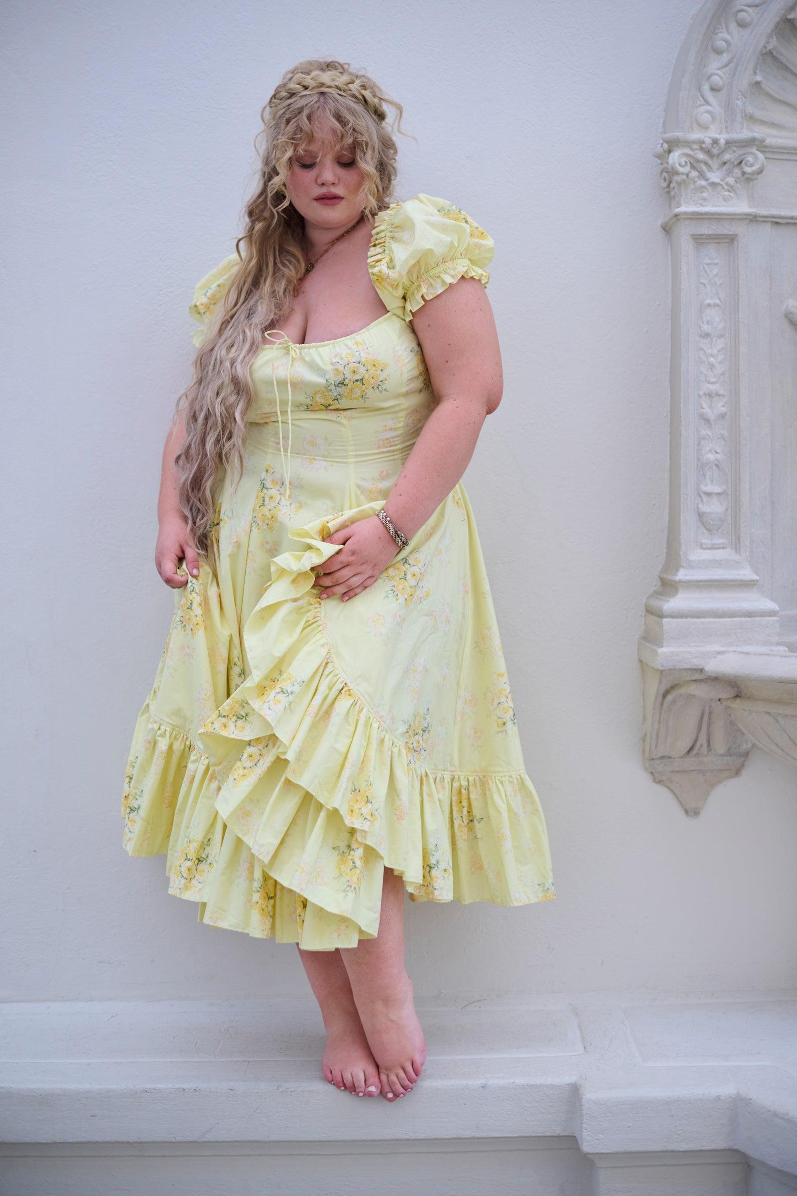 Penelope Foxglove Dress Product Image