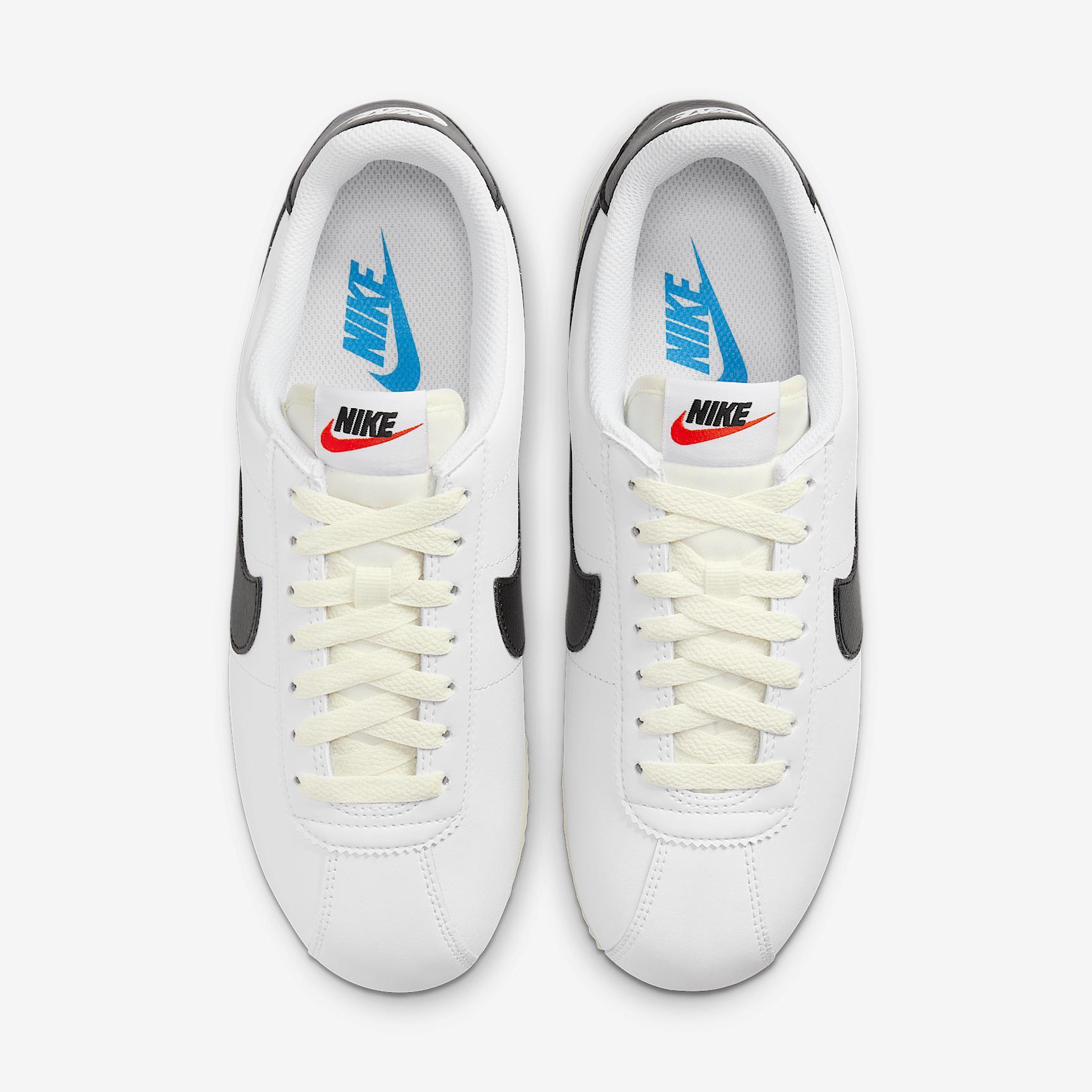 Nike Womens Cortez Leather Shoes | DN1791-100 Product Image
