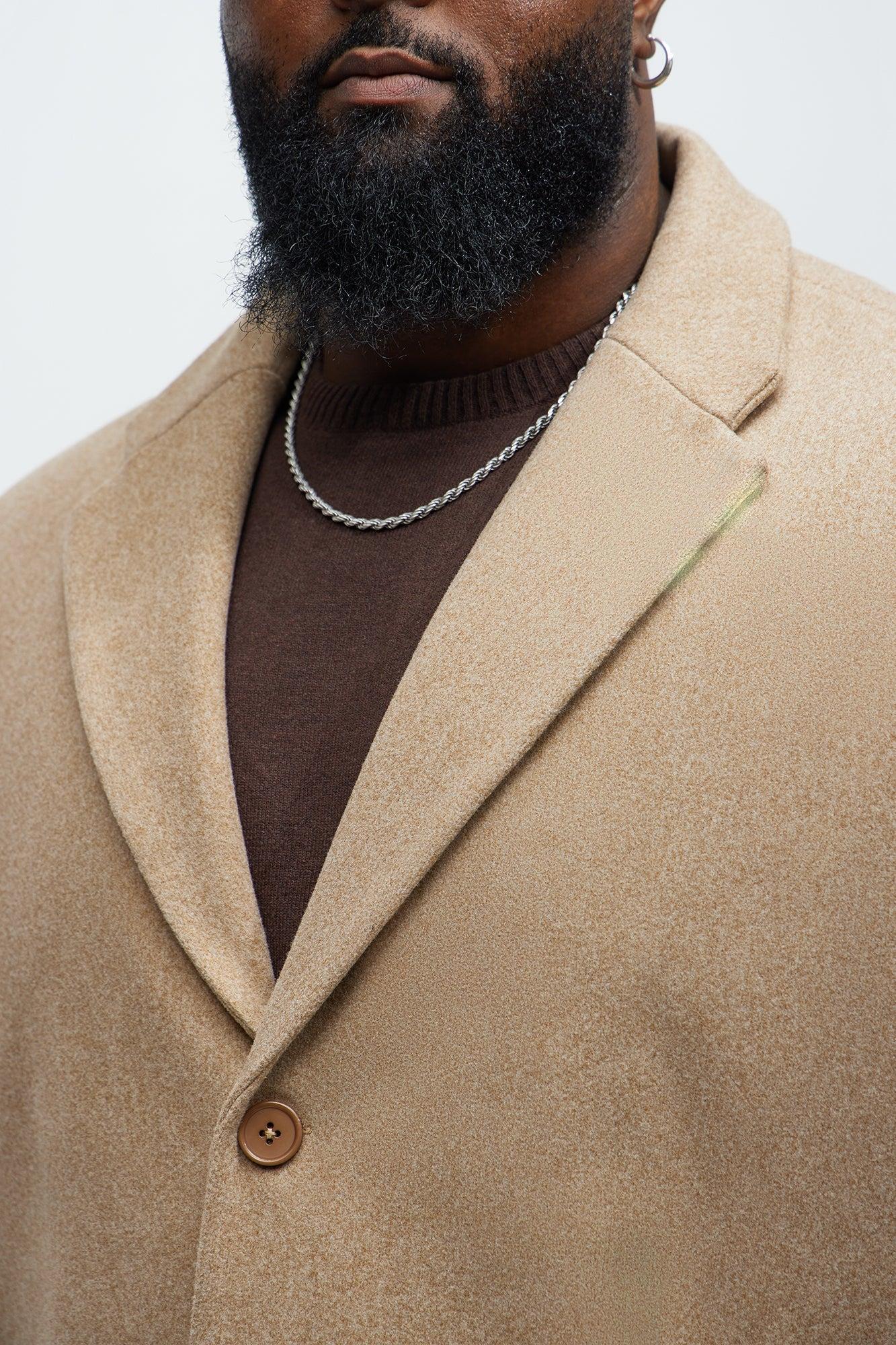 Kazan Wool Like Long Coat - Camel Product Image