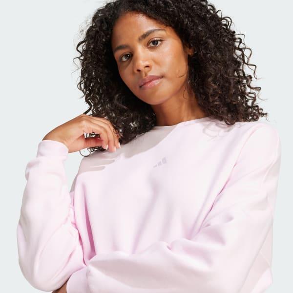 Womens adidas Essentials Small Logo Feel Cozy Sportswear Sweatshirt Product Image