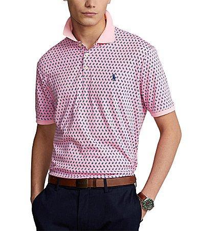 Mens Classic-Fit Soft Cotton Polo Shirt Product Image