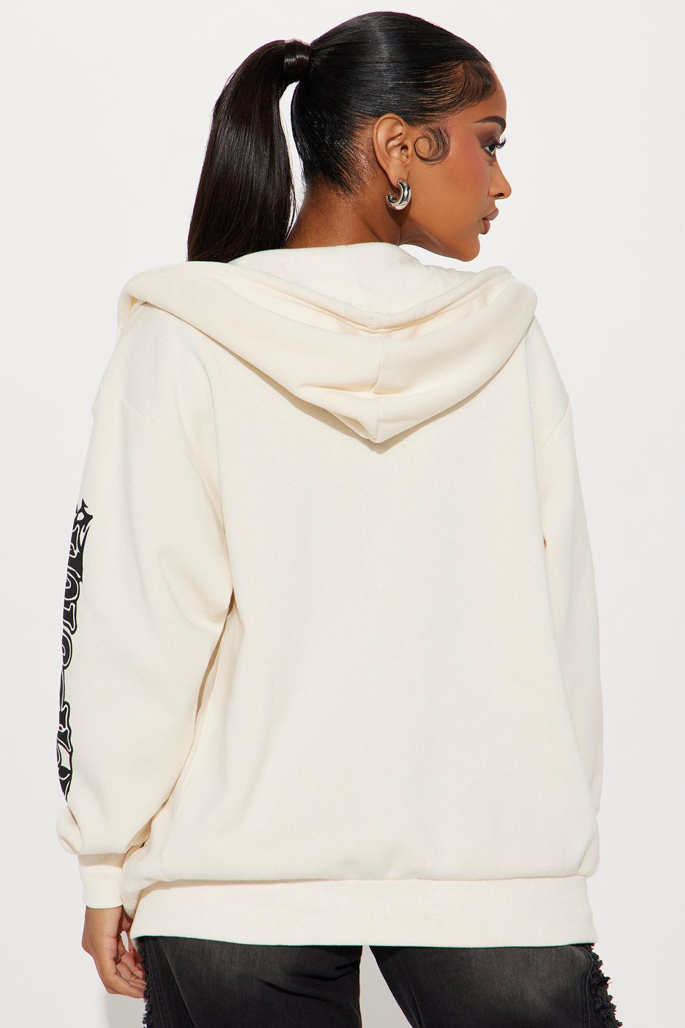 Von Dutch Novelty Print Sweatshirt - Cream/combo Product Image