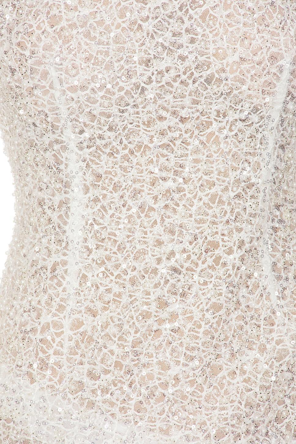 Beaded Embellished Maxi Dress Nadine Merabi Product Image