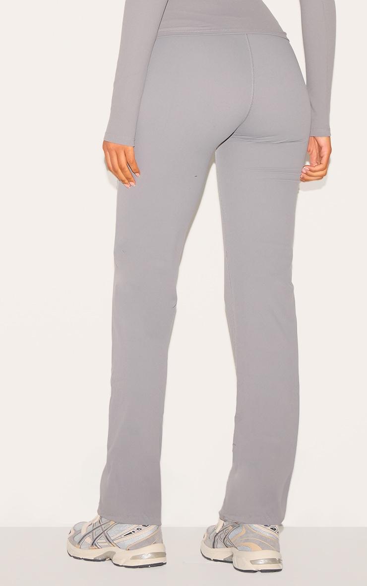 Tall Charcoal Snatched Sculpt Flare Pants Product Image