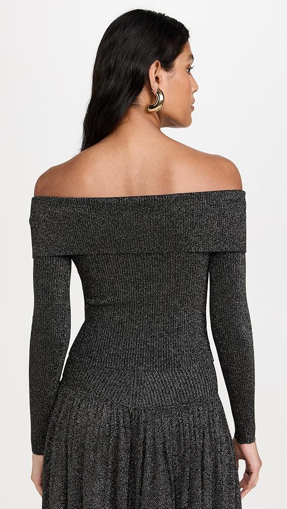 Zimmermann Crush Metallic Top | Shopbop Product Image