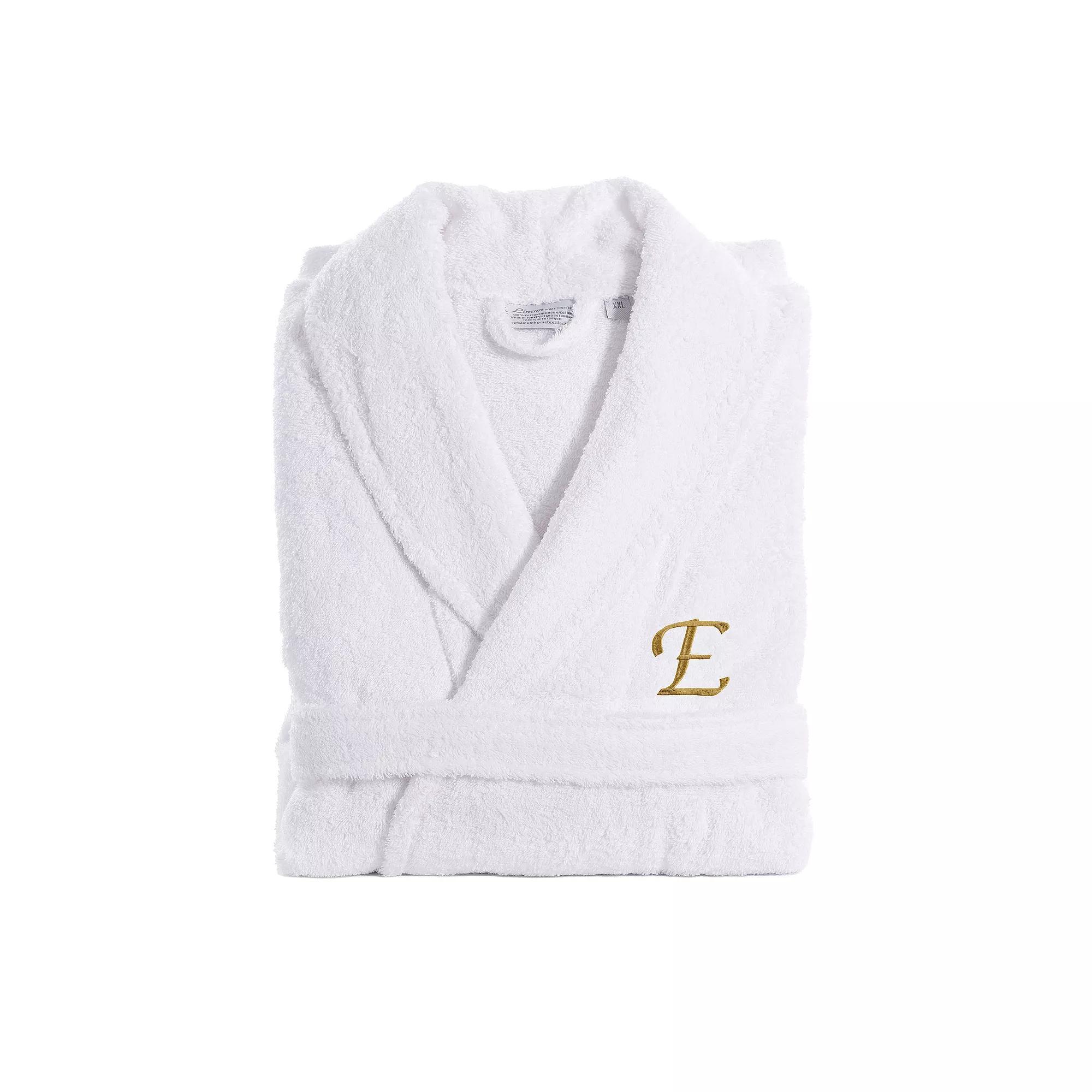 Linum Home Textiles Turkish Cotton Personalized Quick Dry Terry Bathrobe, Women's, Size: Large/XL Product Image