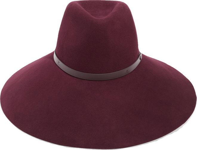 Wide Brim Wool Felt Fedora Product Image