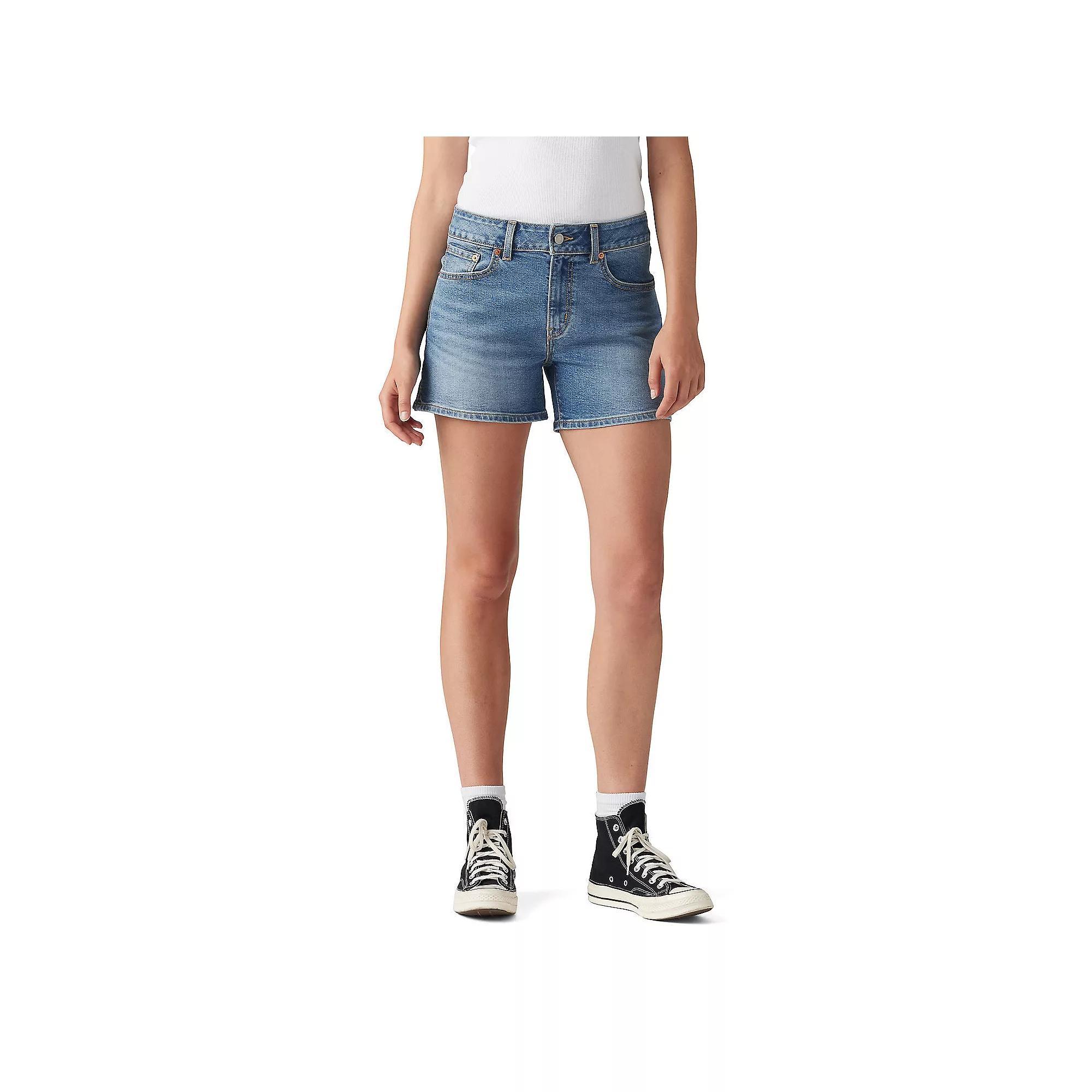 Women's Levi's® A-Line Jean Shorts, Size: 30(US 10)Medium, You Didnt Short Product Image