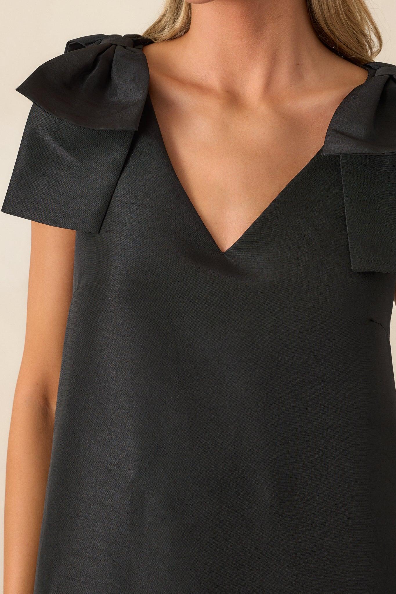 How Can It Be Black Sleeveless Mini Dress Product Image