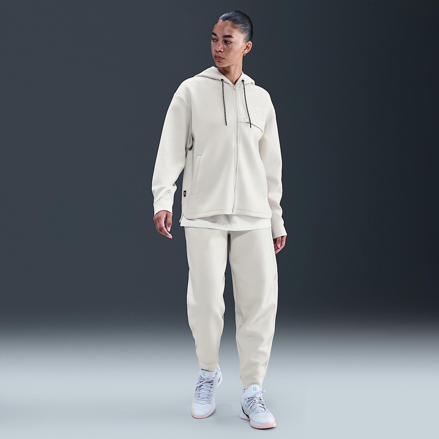 Nike Women's Sabrina Dri-FIT Loose Full-Zip Basketball Hoodie Product Image
