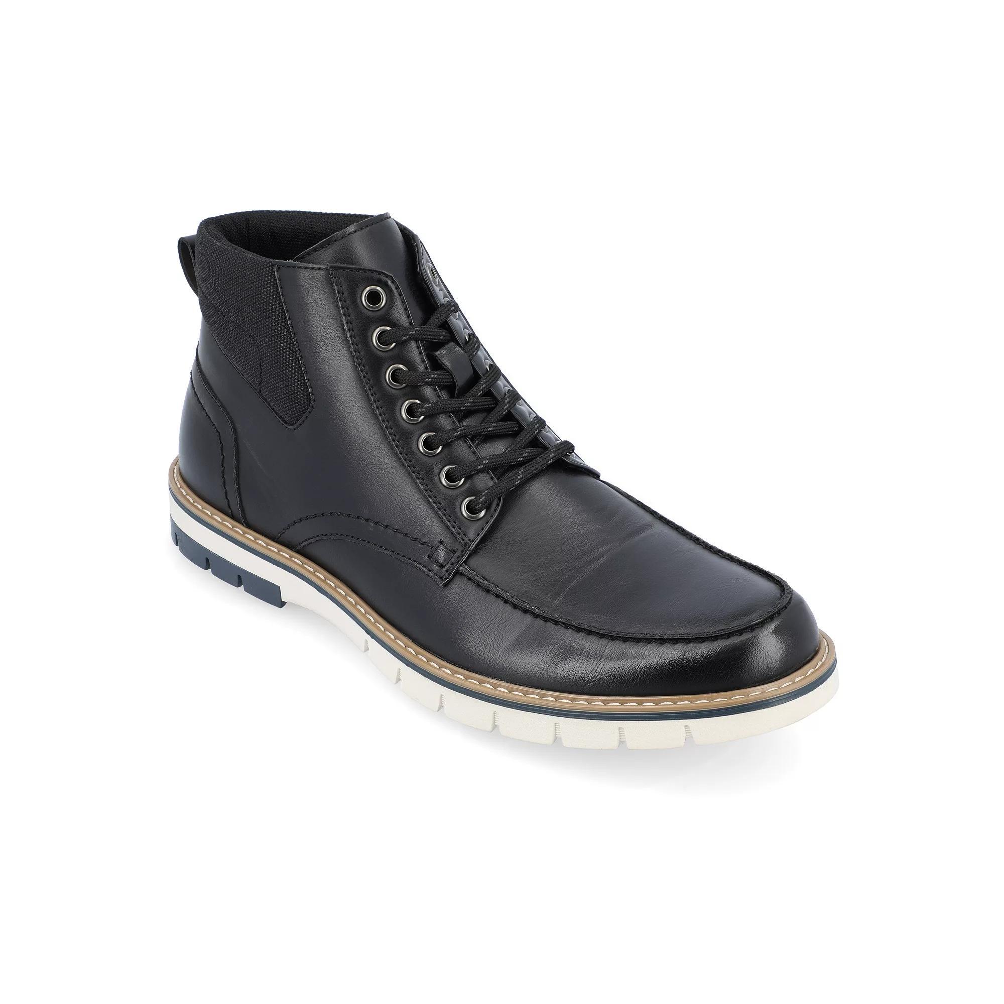 VANCE Dalvin Men's Ankle Boots, Size: 10.5, Black Product Image
