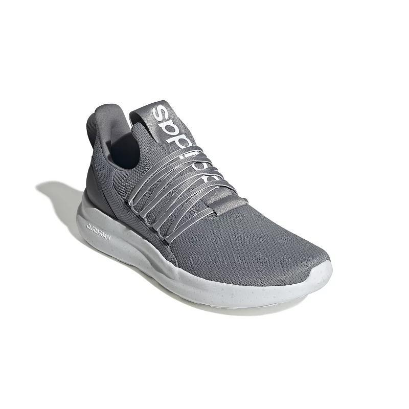 adidas Lite Racer Adapt 7.0 Men's Running Shoes, Size: 12, Gray White Product Image