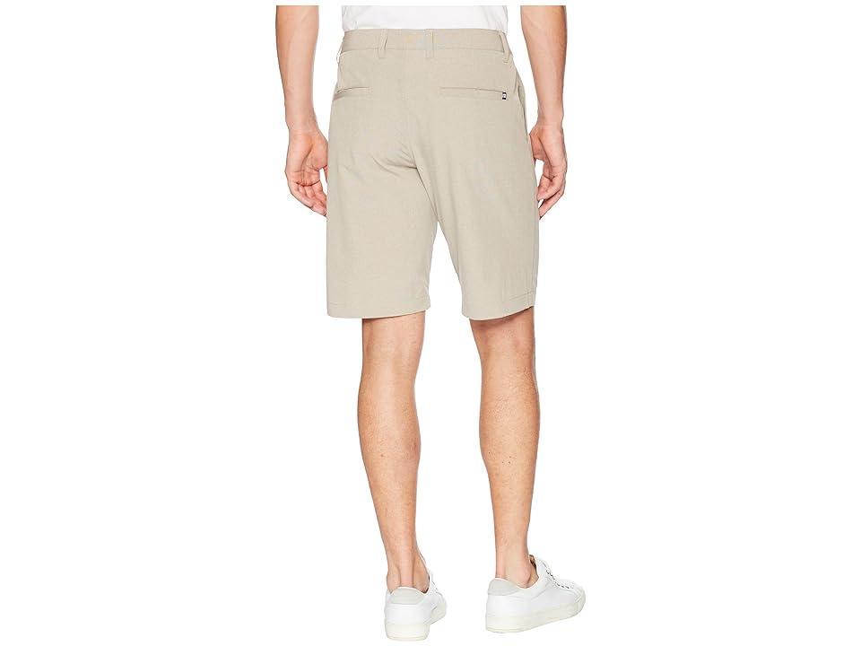 TravisMathew Beck Tic Weave Performance Stretch 9.5 Inseam Shorts Product Image