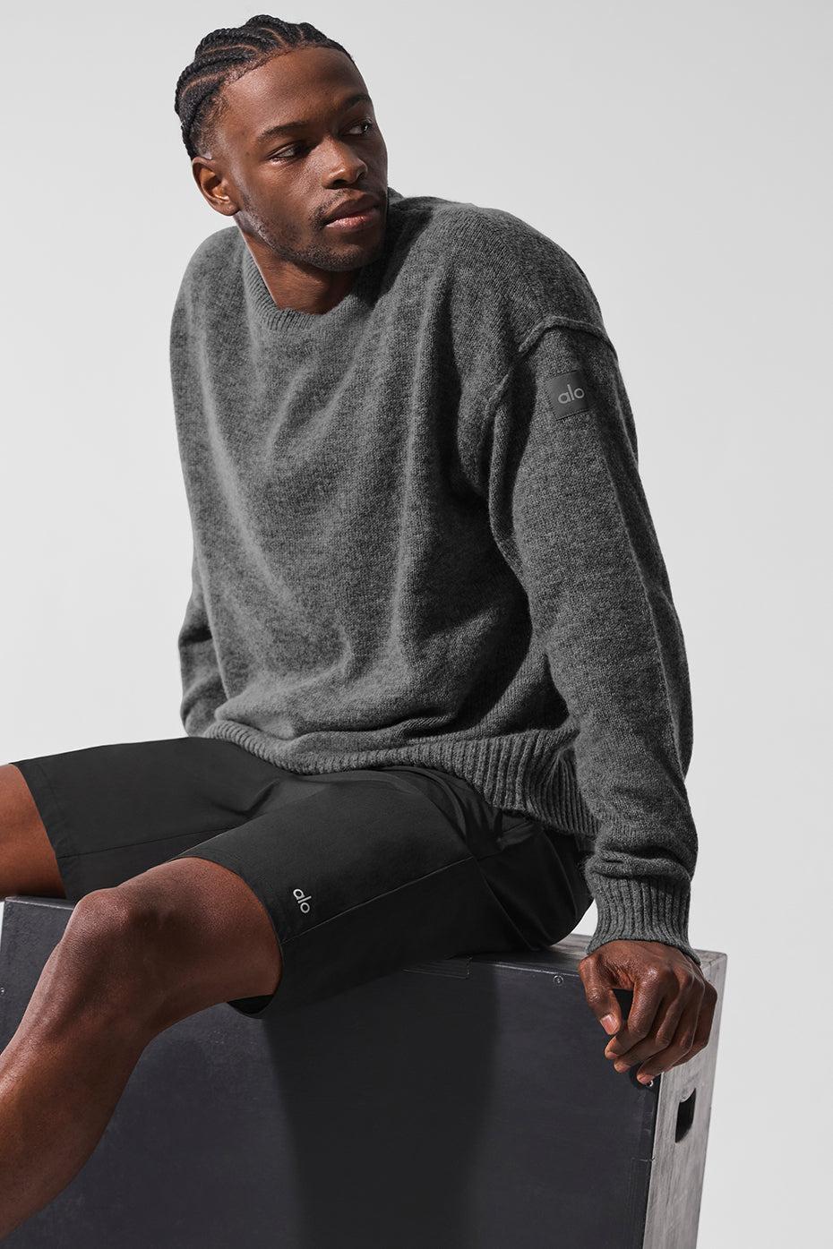 New Class Cashmere Crewneck Sweater - Platinum Grey Product Image