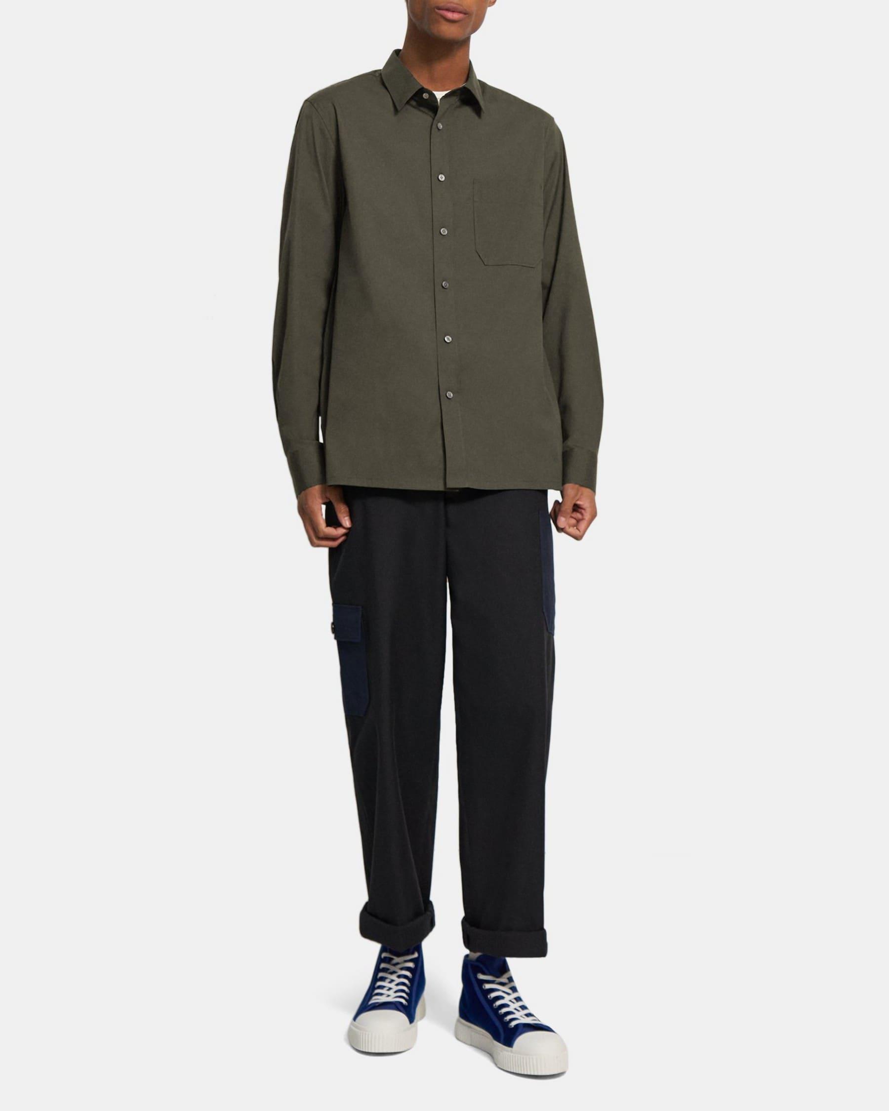 Stretch Cotton Shirt Product Image