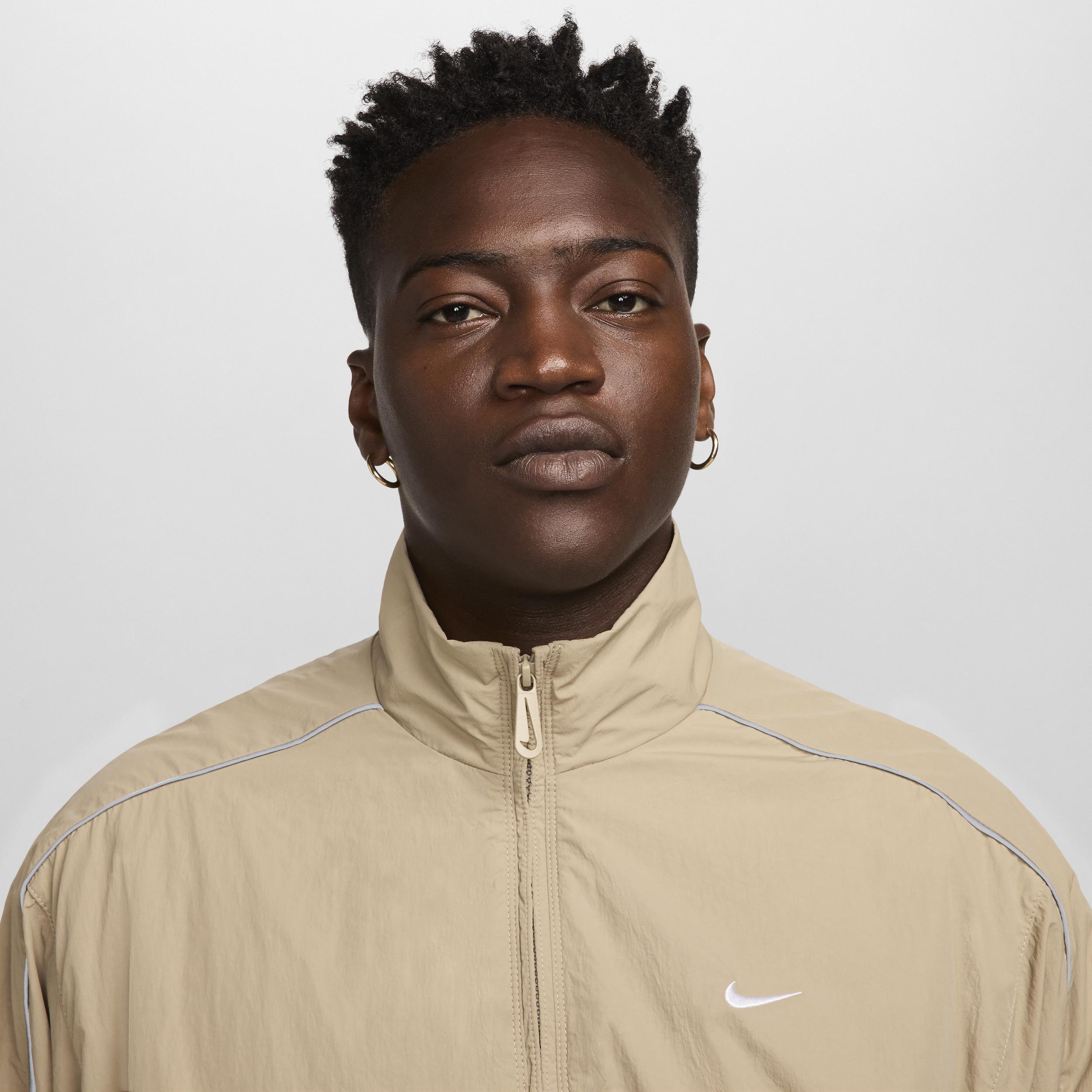 Mens Nike Sportswear Solo Swoosh Woven Track Jacket Product Image