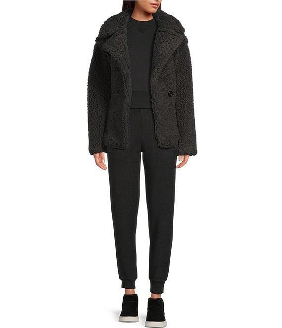 UGG® Gertrude Faux Fur Double Breasted Teddy Coat Product Image
