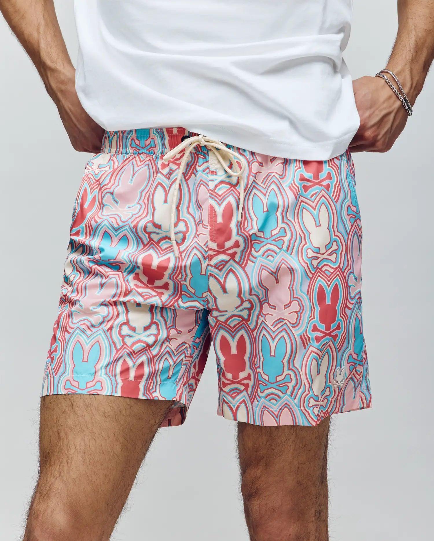 MENS CHUCK ALL OVER PRINT LIGHTWEIGHT SWIM TRUNK - MB1000003 Product Image