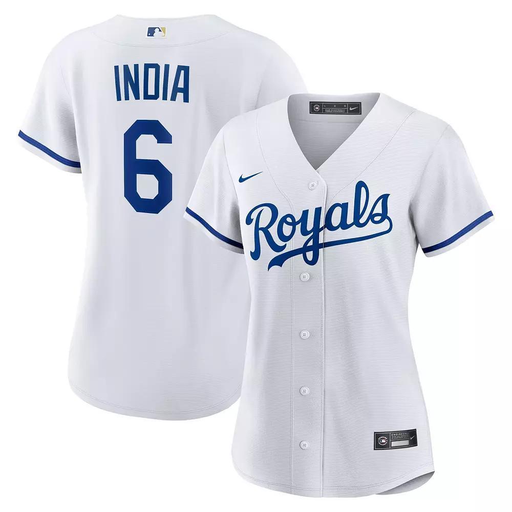 Women's Nike Jonathan India White Kansas City Royals Home Replica Jersey, Size: Large Product Image