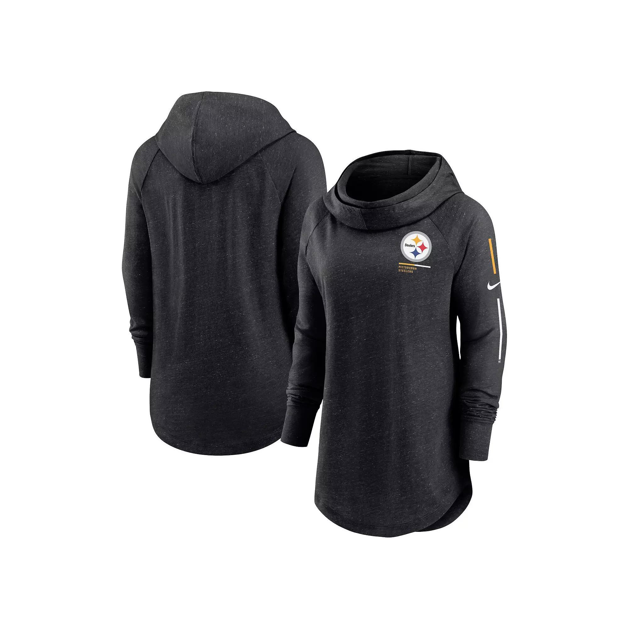 Womens Nike Cleveland s Minimal Statement Lightweight Raglan Funnel Neck Pullover Hoodie Product Image
