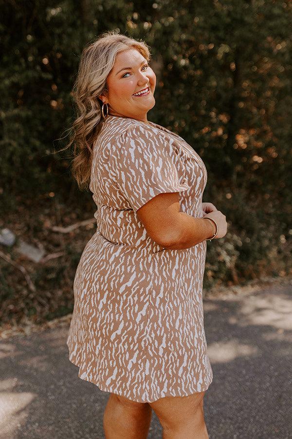 Chic Mindset Knit Mini Dress Curves Product Image