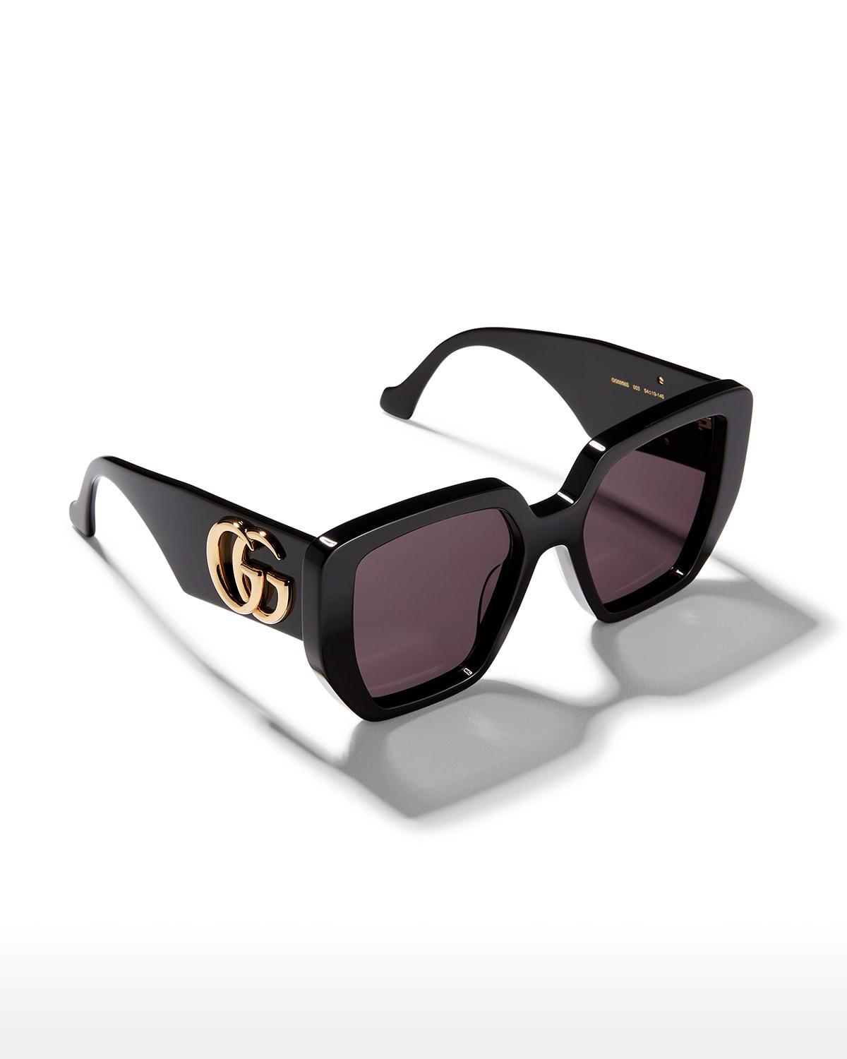 Oversized Square Acetate Sunglasses Product Image