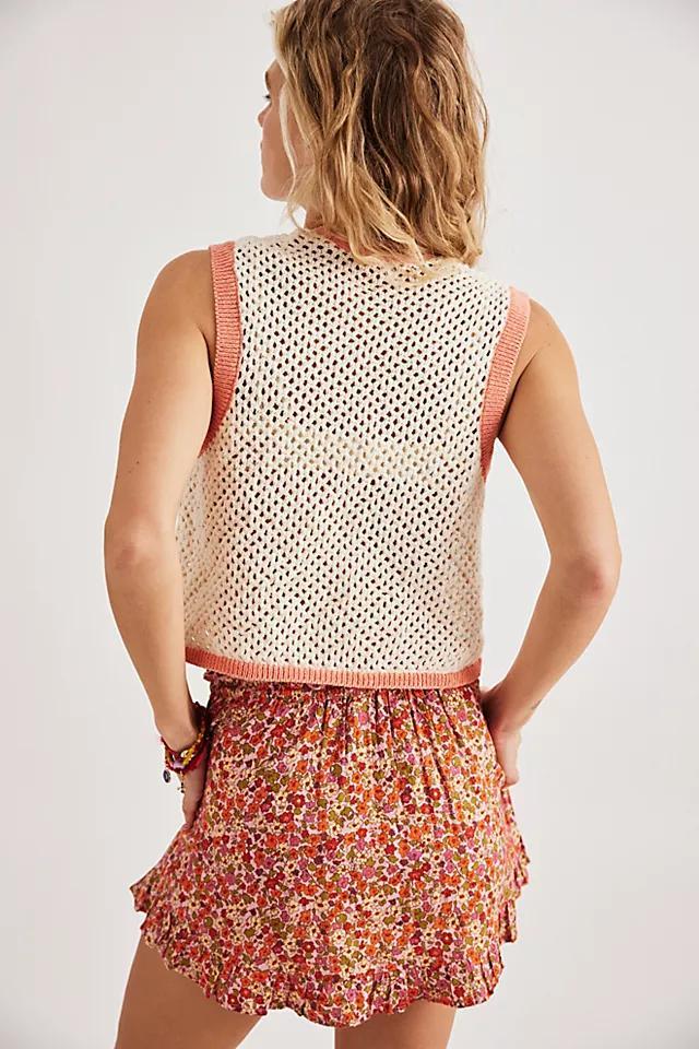Festival Crochet Vest Product Image
