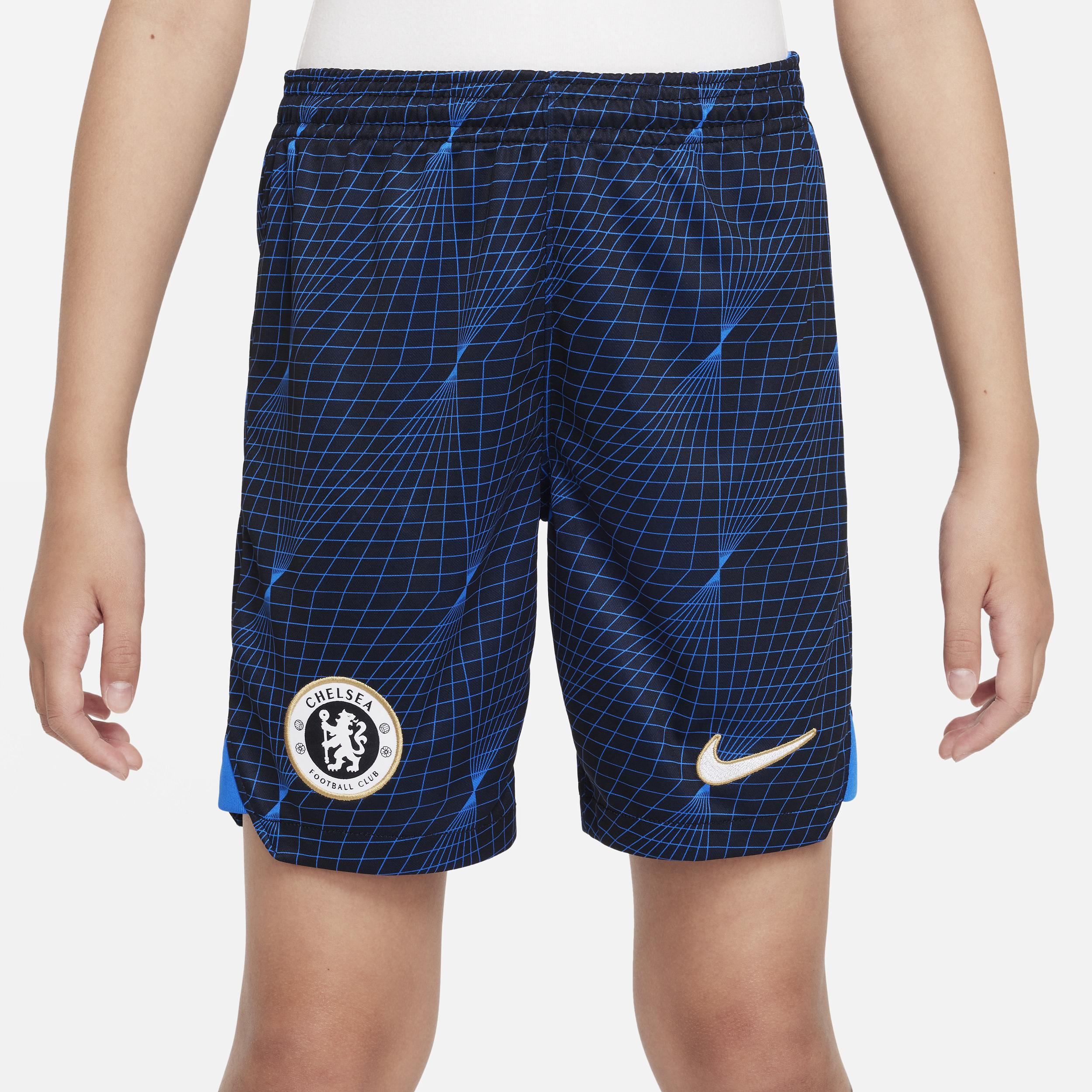 Youth Nike Navy Chelsea 2023/24 Away Stadium ReplicaShorts, Boys Chl Blue Product Image