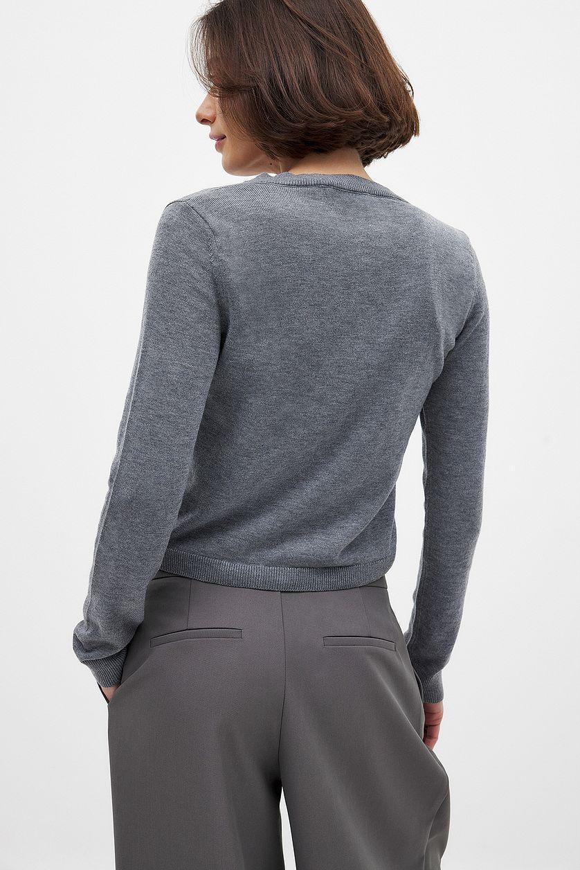Fine Knitted Cardigan Product Image
